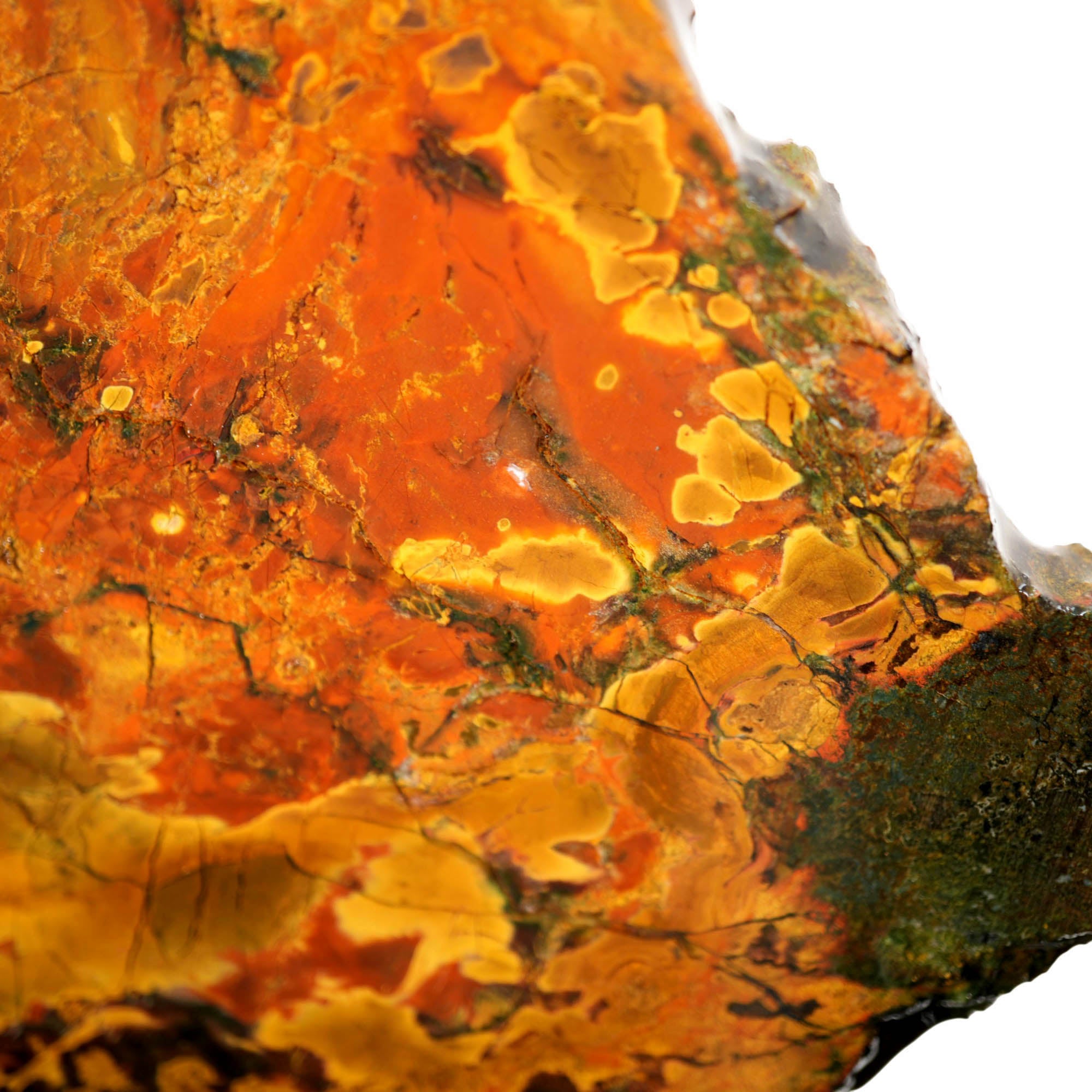 Kaleidoscope Jasper Slab – Floating Orb Deposit Dale Rhode Discovery #3915-Photo3