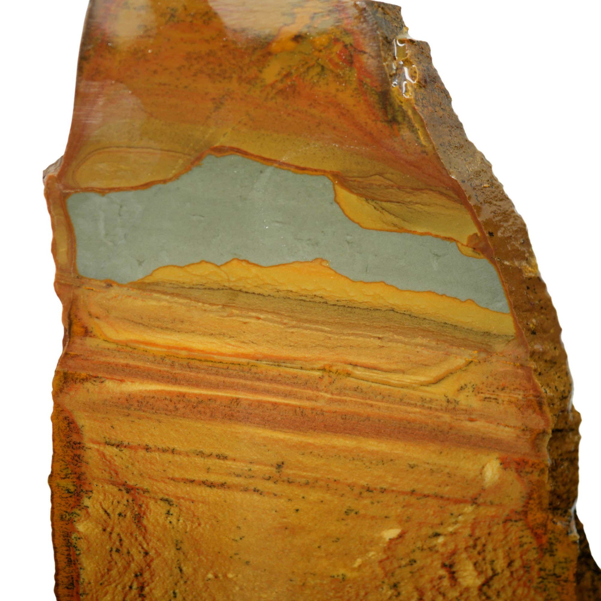 Owyhee Jasper Slab – Rolling Hills Blue Sky Museum Quality #3928-Photo5