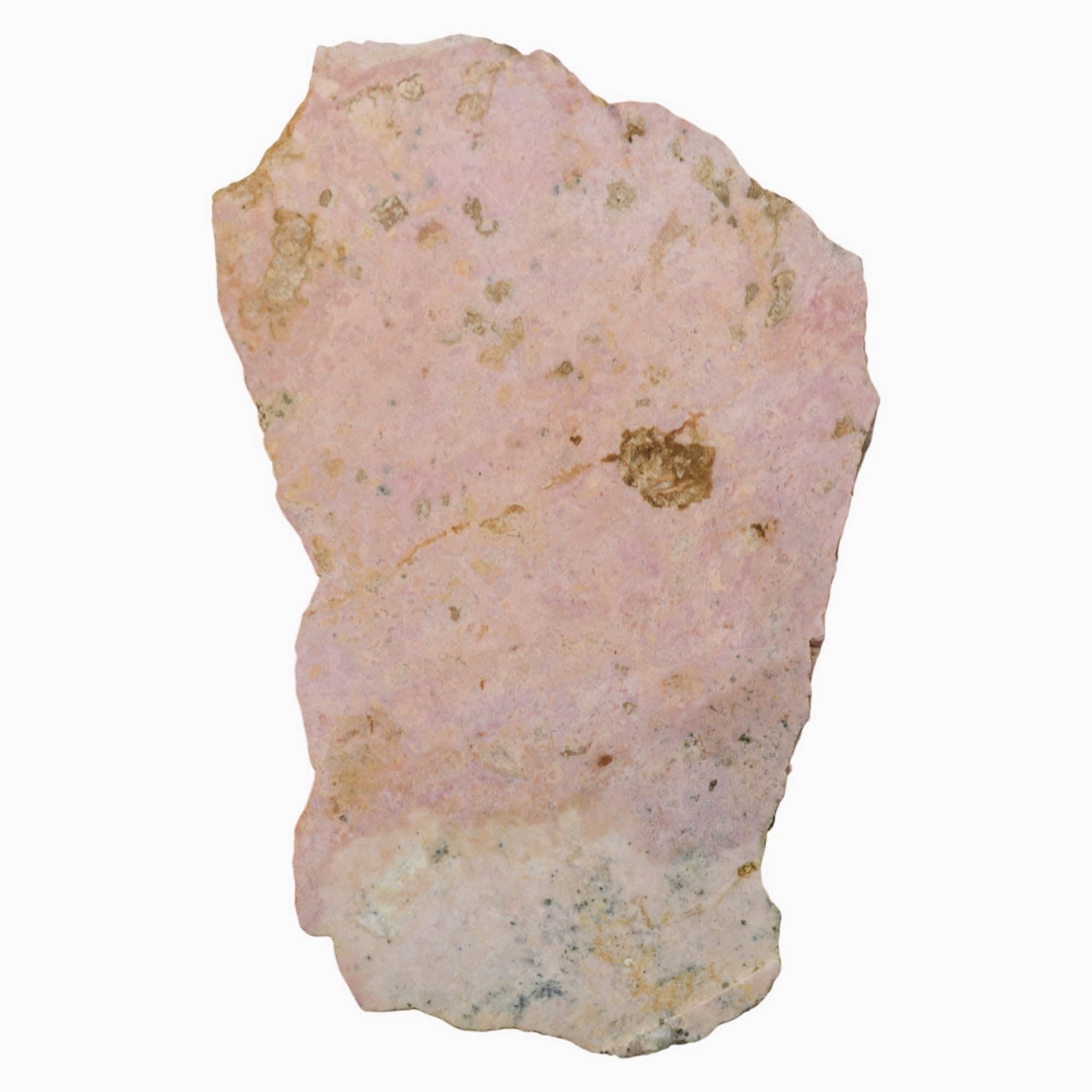 Rhodonite Slab Dry - Sweet Bubblegum Pink Black Hematite Veins! #3997-Photo4