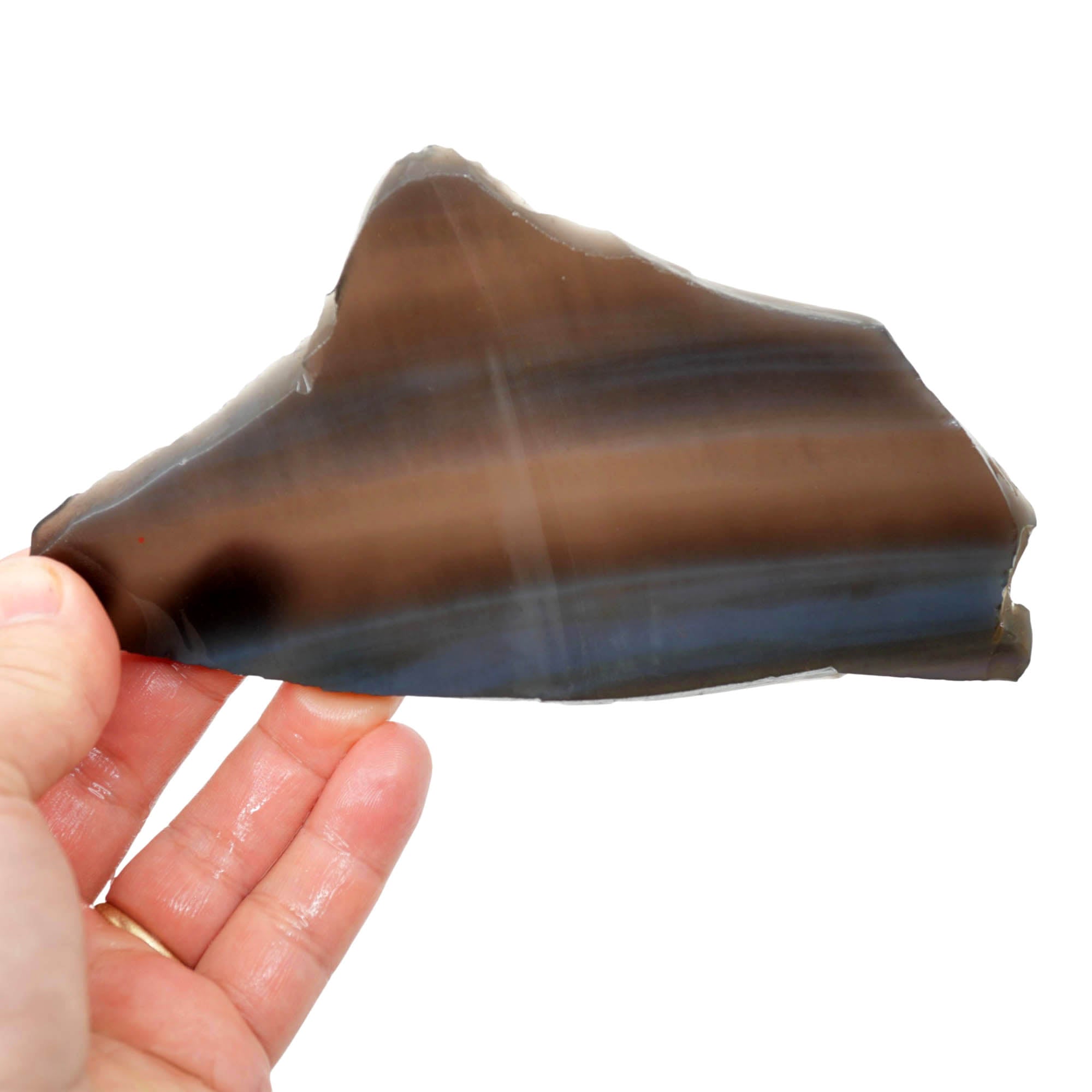 Davis Creek Rainbow Obsidian Slab - Aurora Borealis Magnetite Flash #4015-Photo6