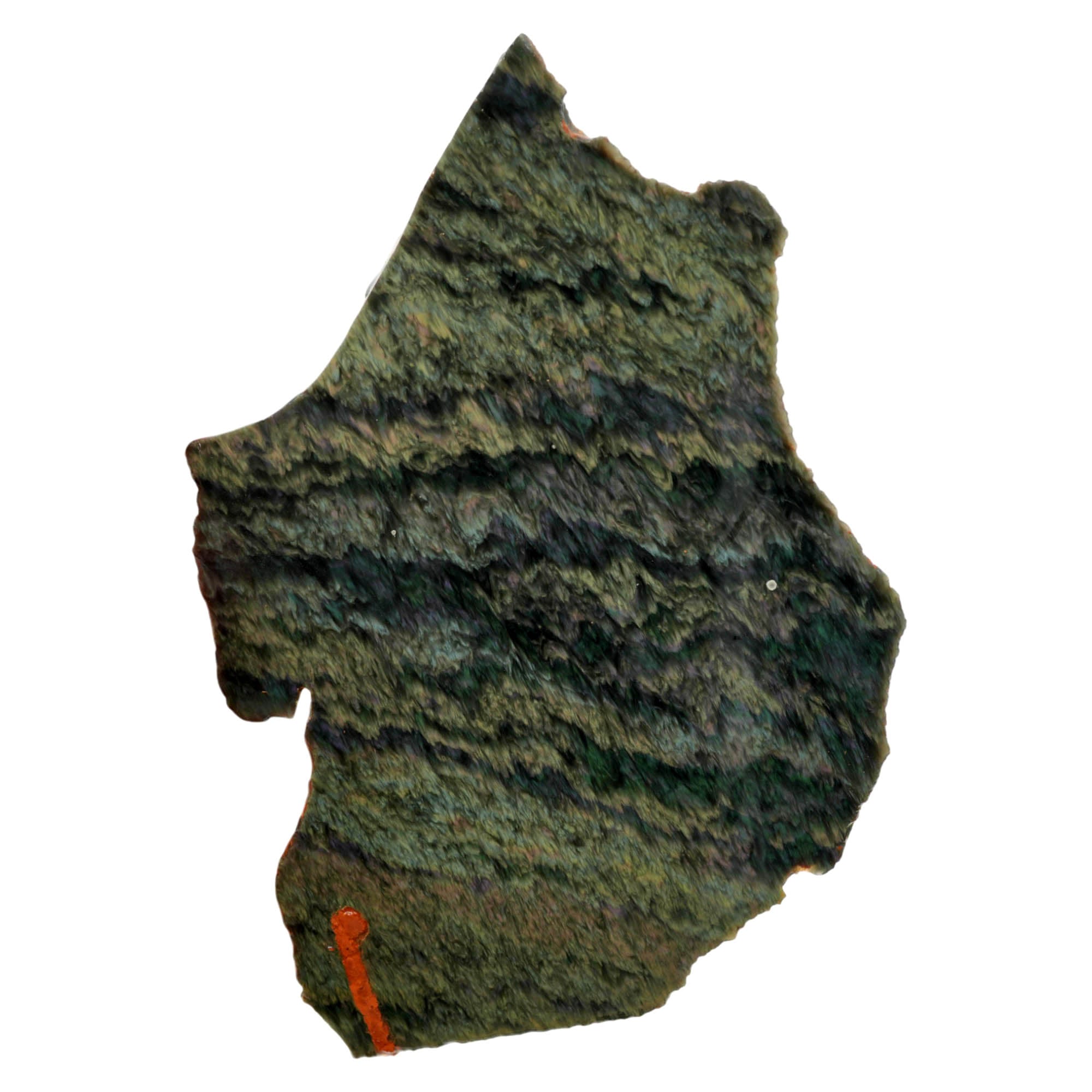Mexican Velvet Obsidian Slab – Large Chatoyant Multi-Color Display! #4022-Photo4