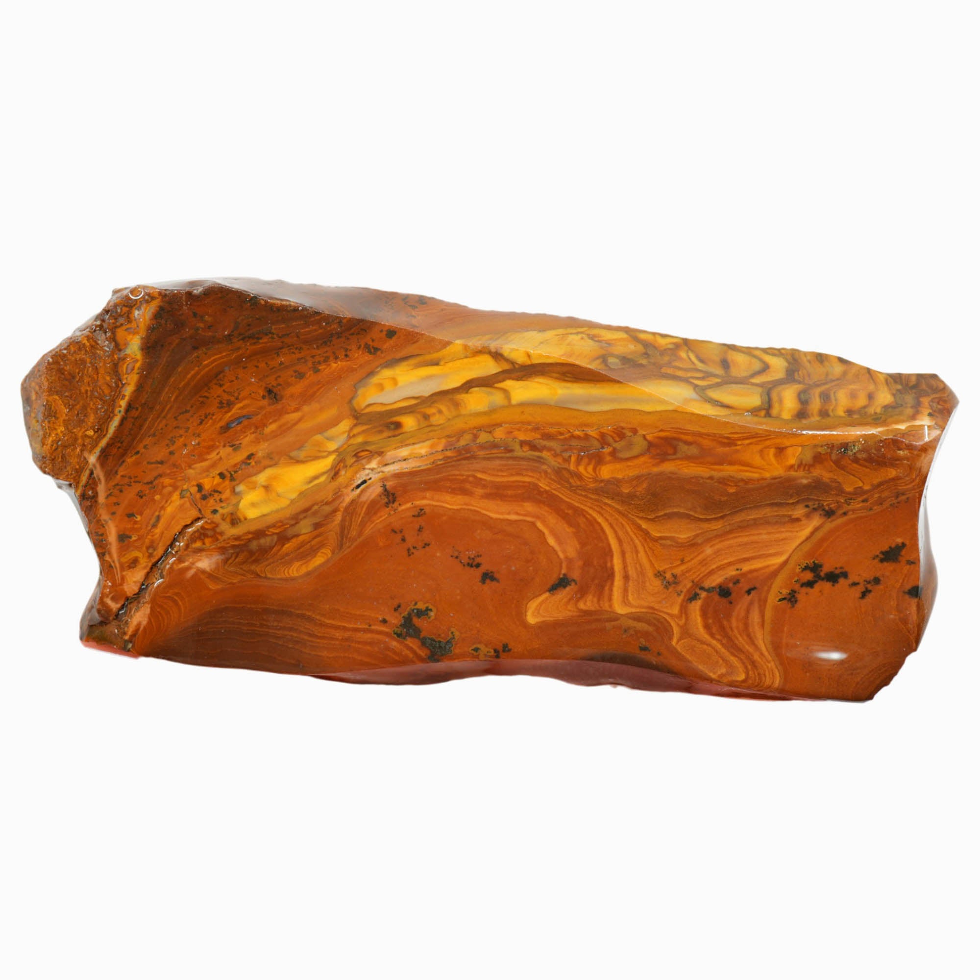 Biggs Picture Jasper Slab - Rolling Hills Flowing Rivers Old Stock