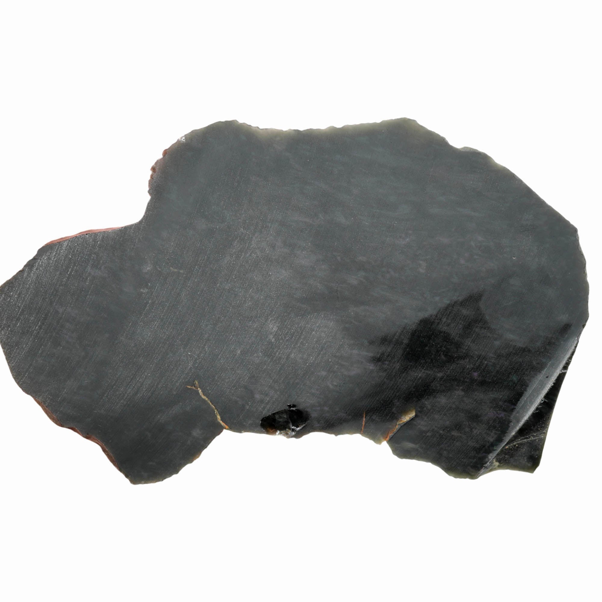 Mexican Velvet Obsidian Slab - Green Purple Royal Peacock Old Stock