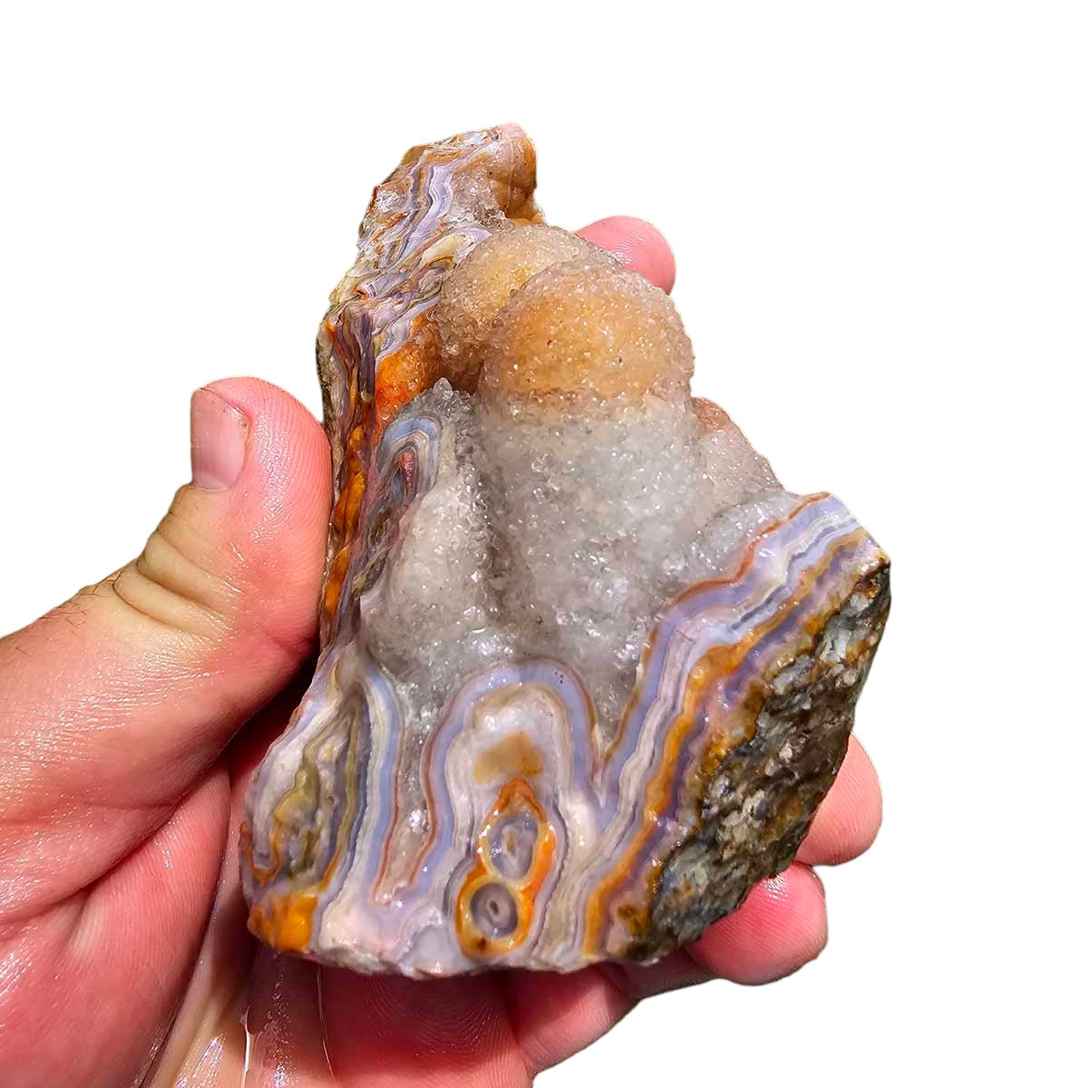 High Grade Select Agua Nueva Agate New Water Agate Rough Chunk!