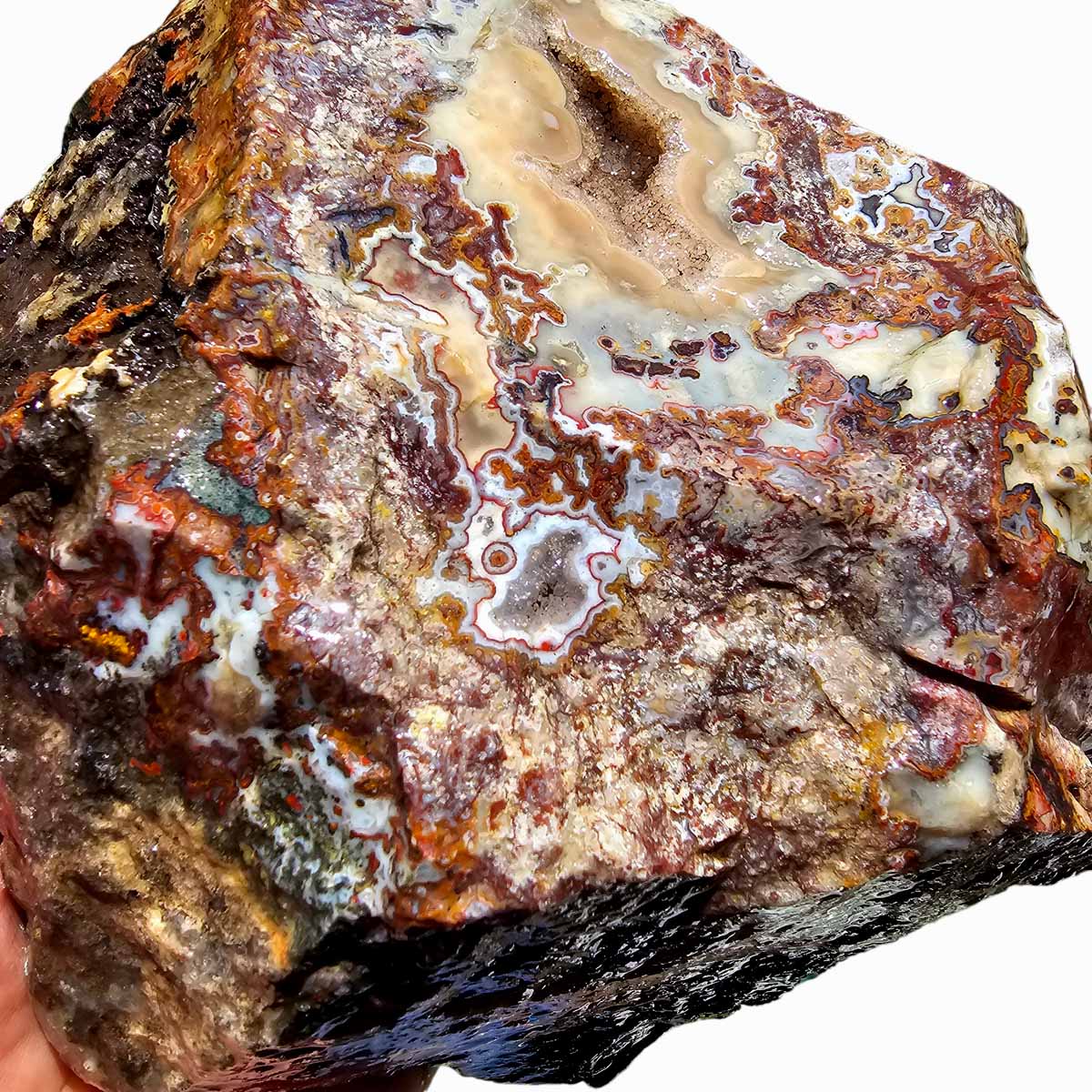 Apple Valley Agate Lapidary Rough Chunk Morocco