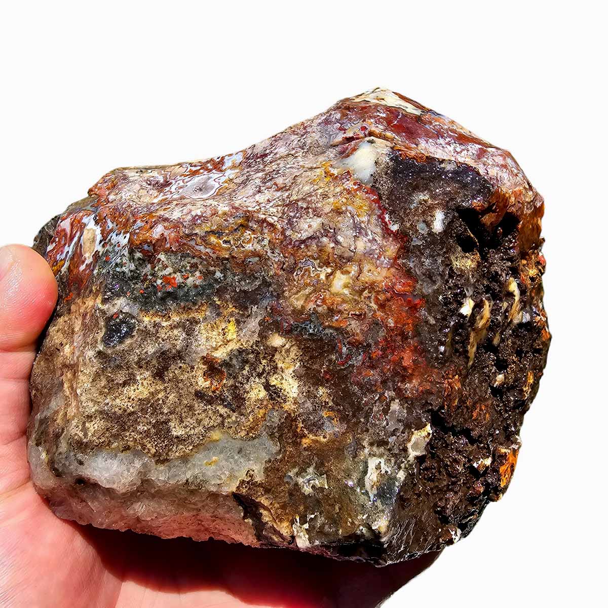 Apple Valley Agate Lapidary Rough Chunk Morocco