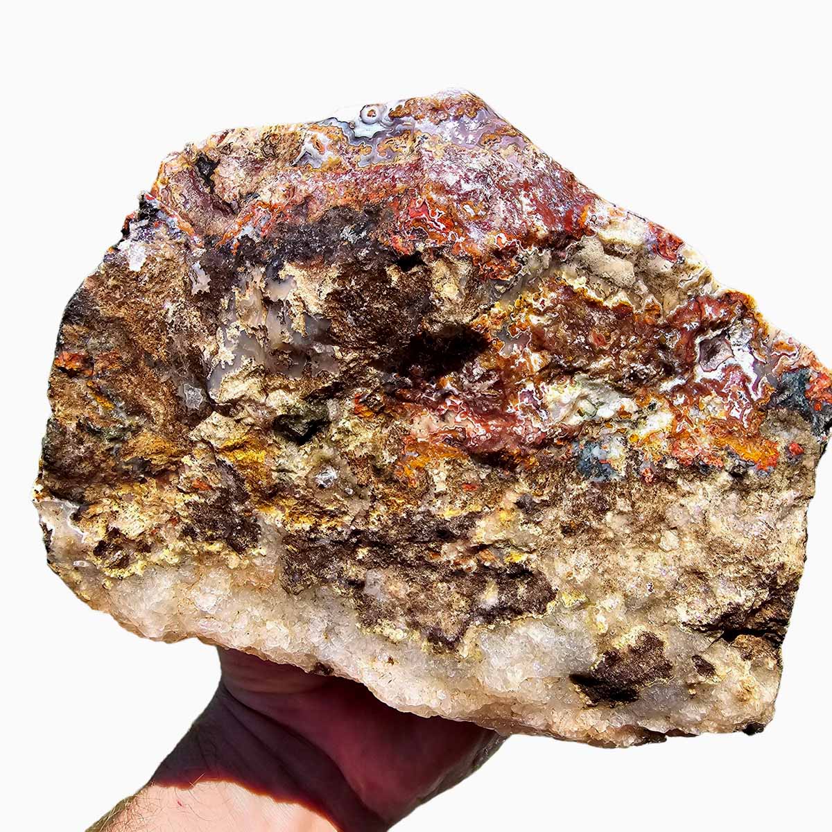 Apple Valley Agate Lapidary Rough Chunk Morocco