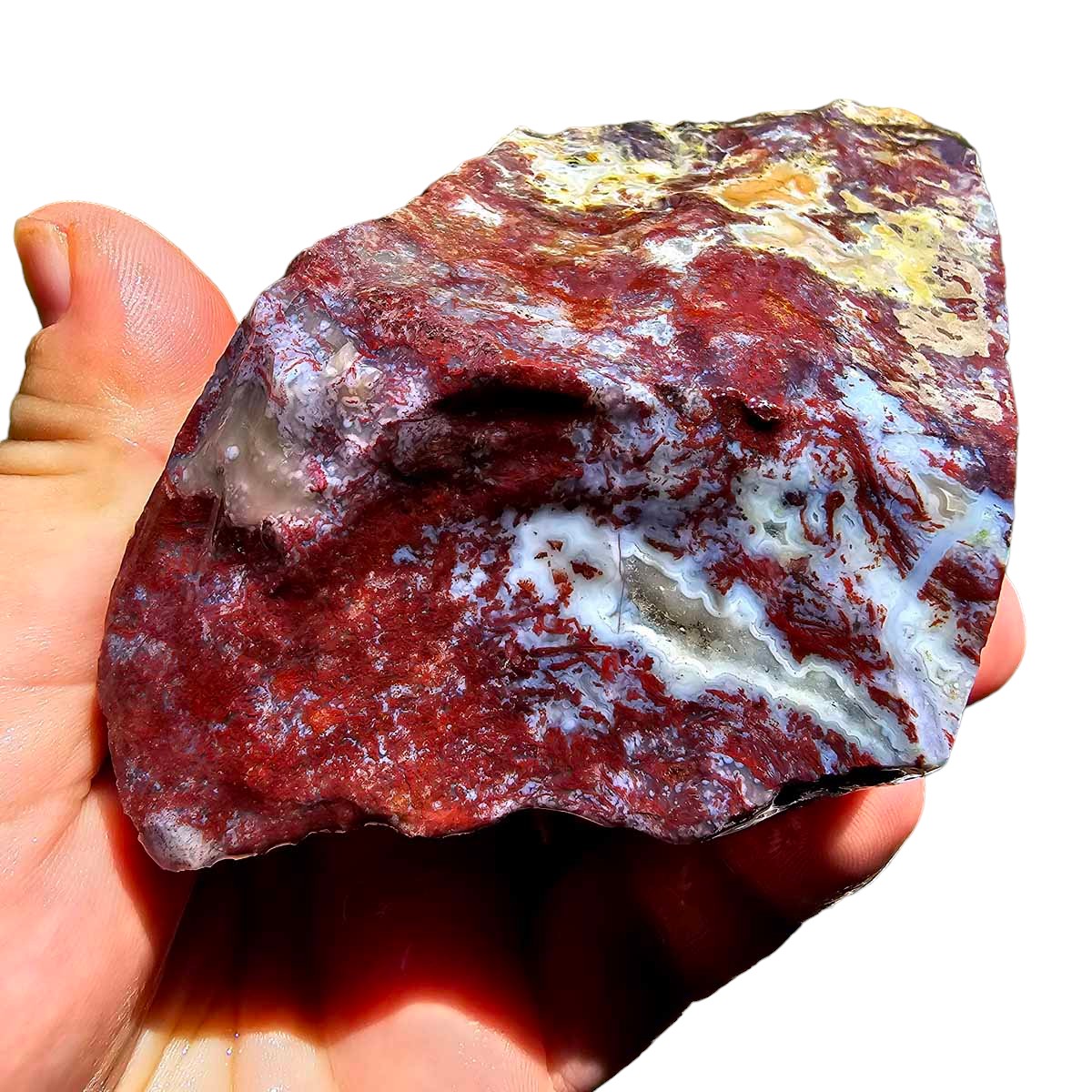 Apple Valley Agate Rough Chunk!