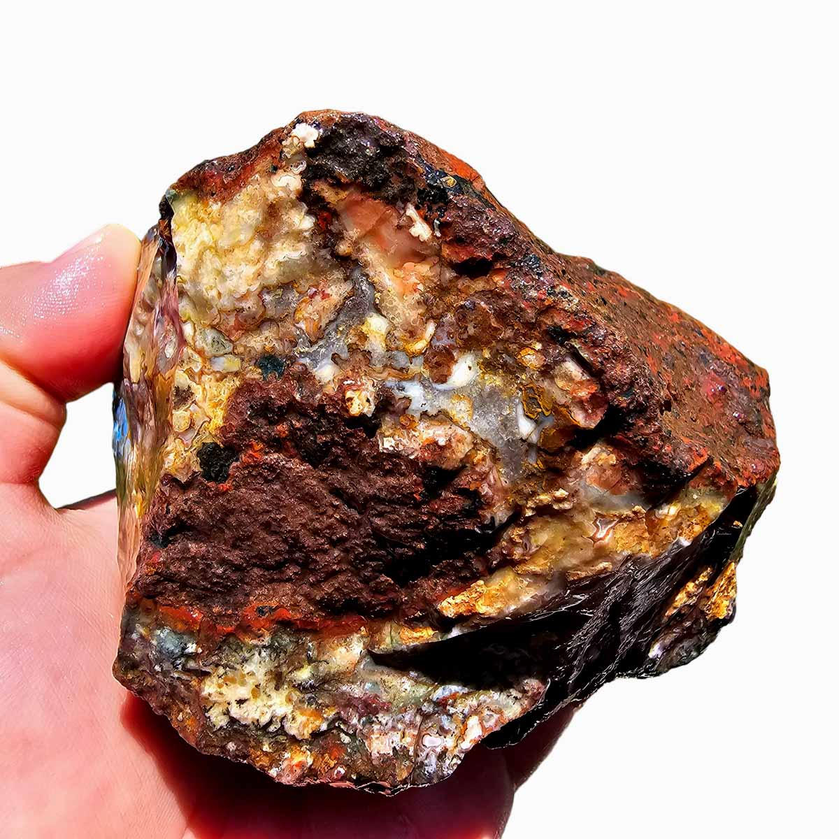 Apple Valley Agate Lapidary Rough Chunk