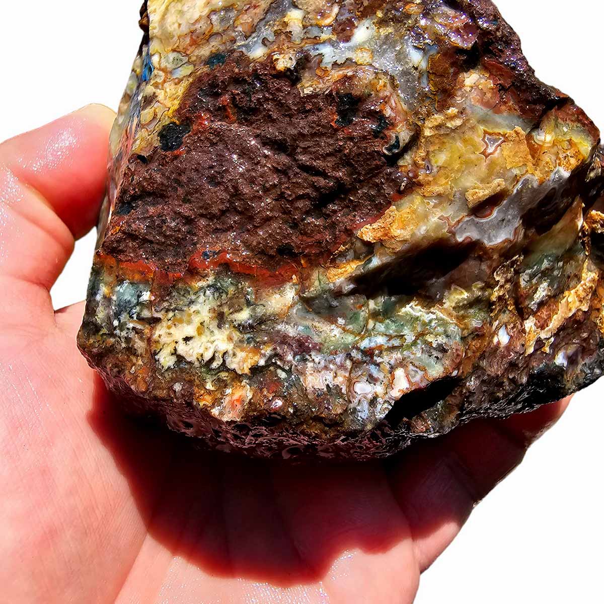 Apple Valley Agate Lapidary Rough Chunk