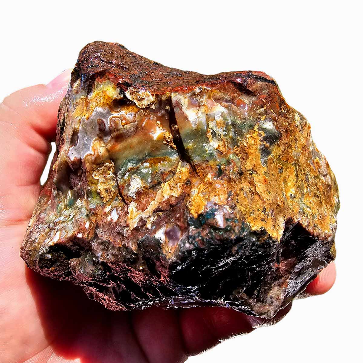 Apple Valley Agate Lapidary Rough Chunk