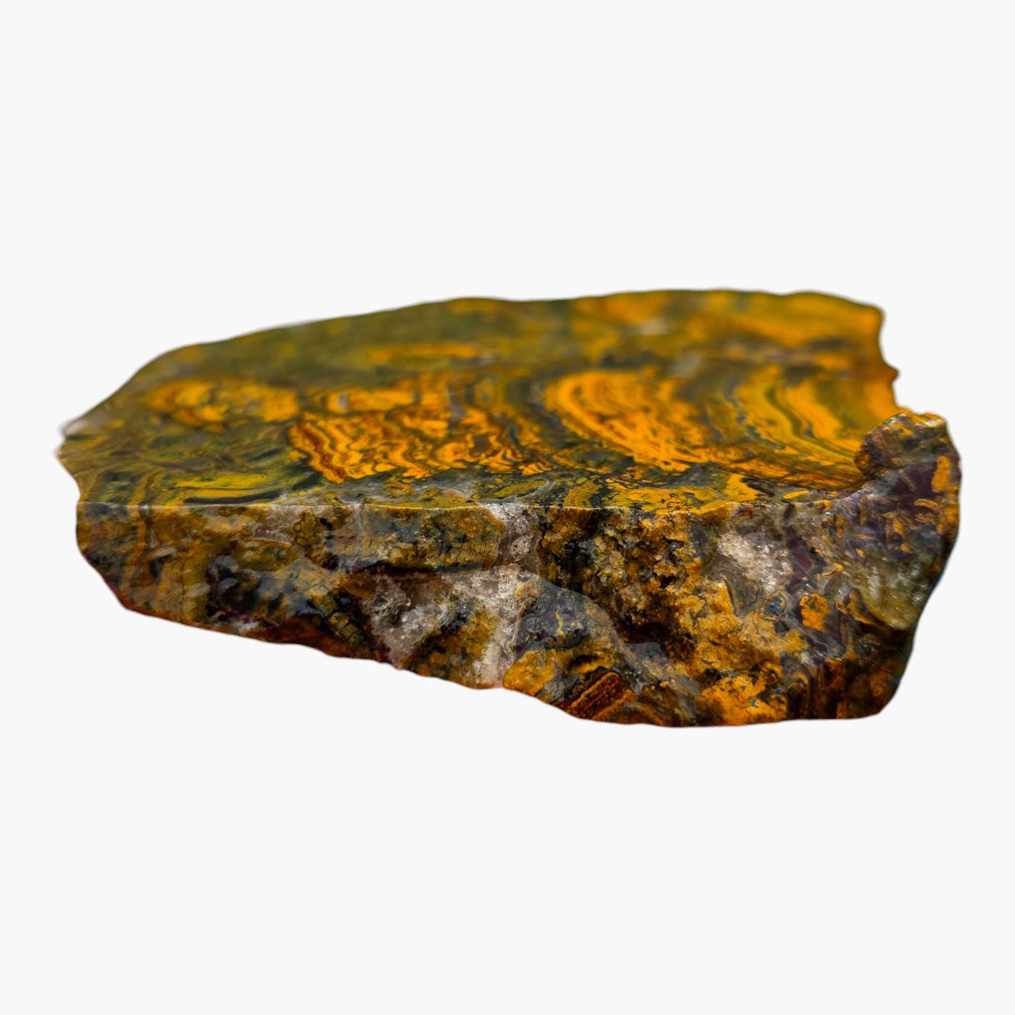 Apple Valley Jasper Lapidary Cutting Rough Chunk Stone Cut Face