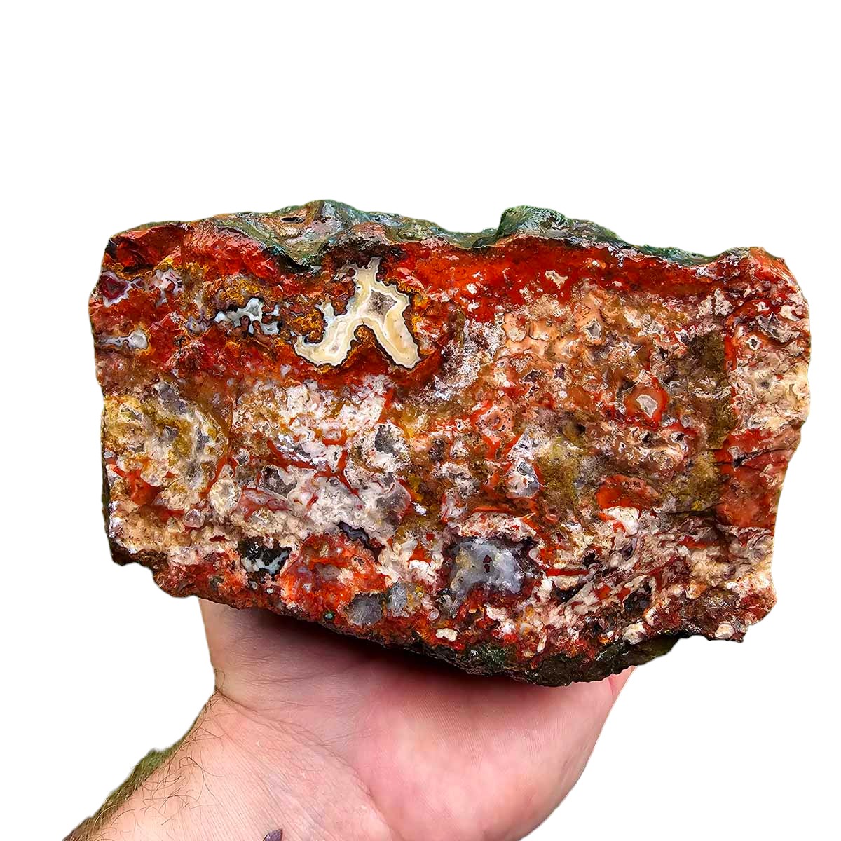 Apple Valley Agate Rough Chunk!