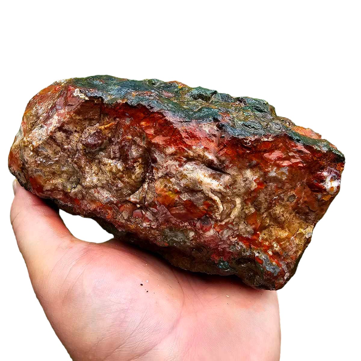 Apple Valley Agate Rough Chunk!