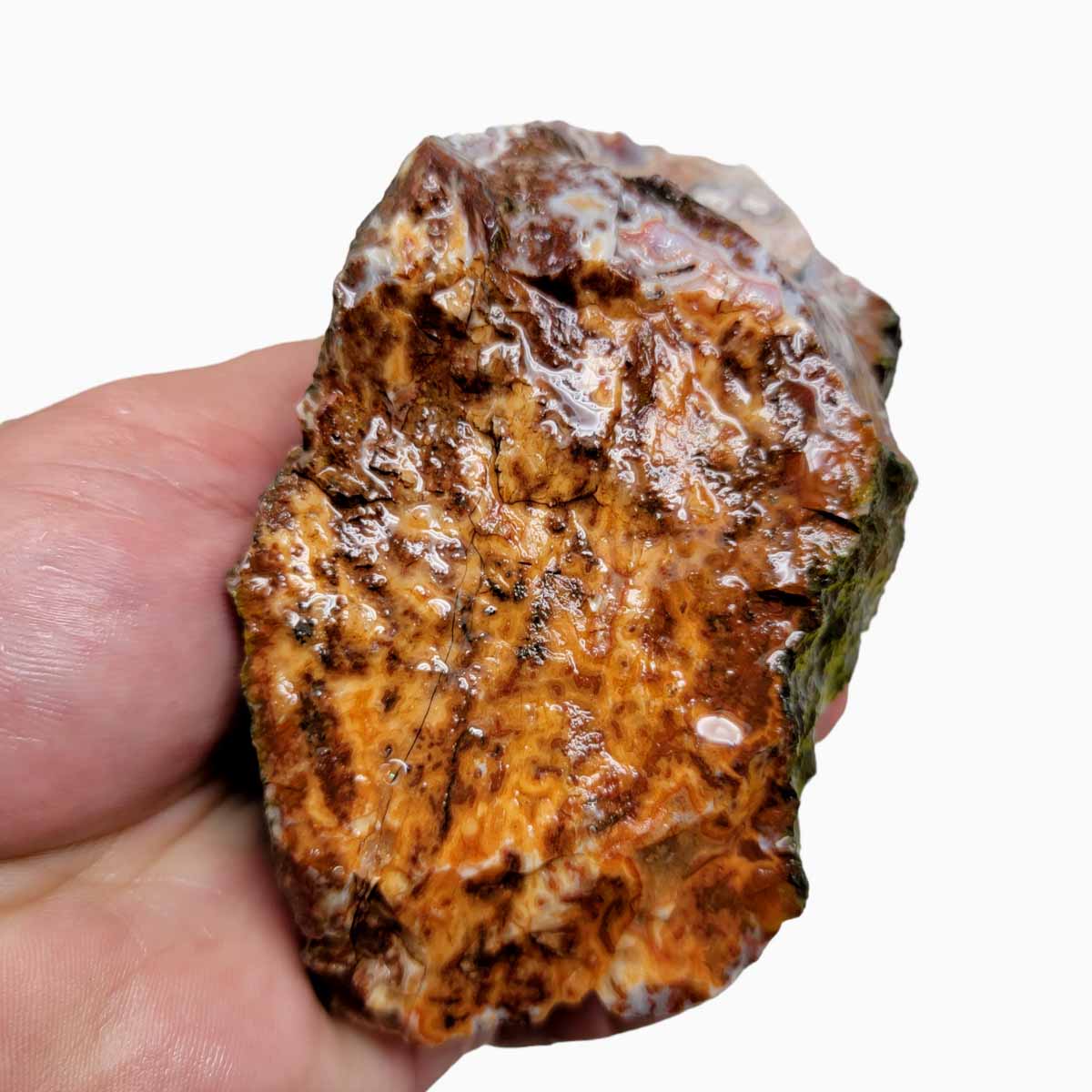 Apple Valley Agate Rough Chunk!