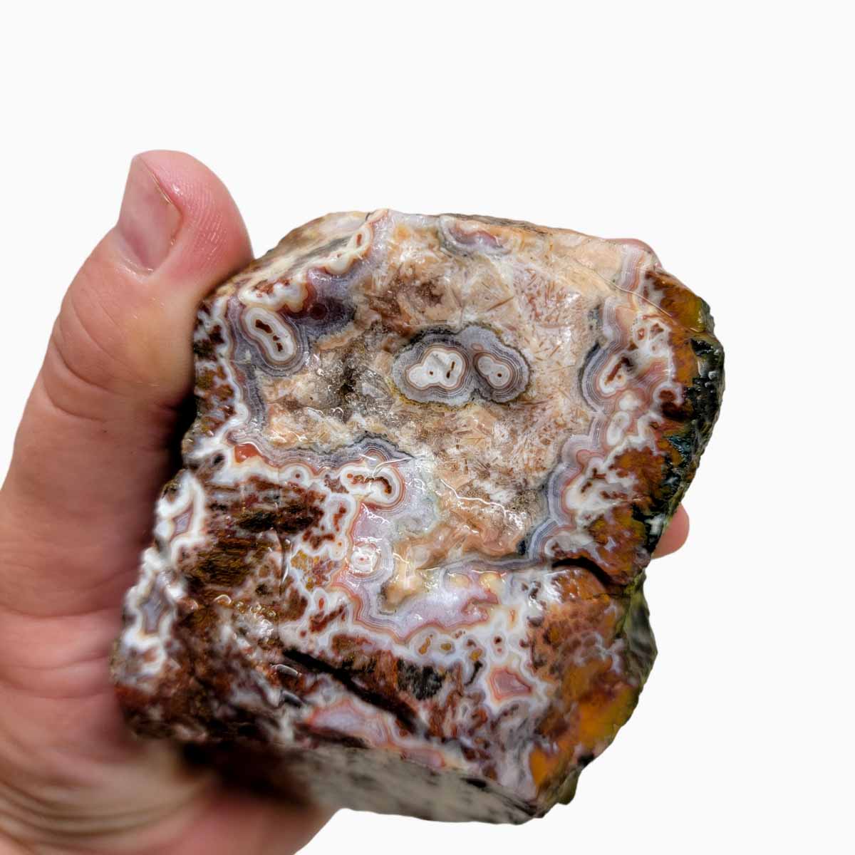 Apple Valley Agate Rough Chunk!