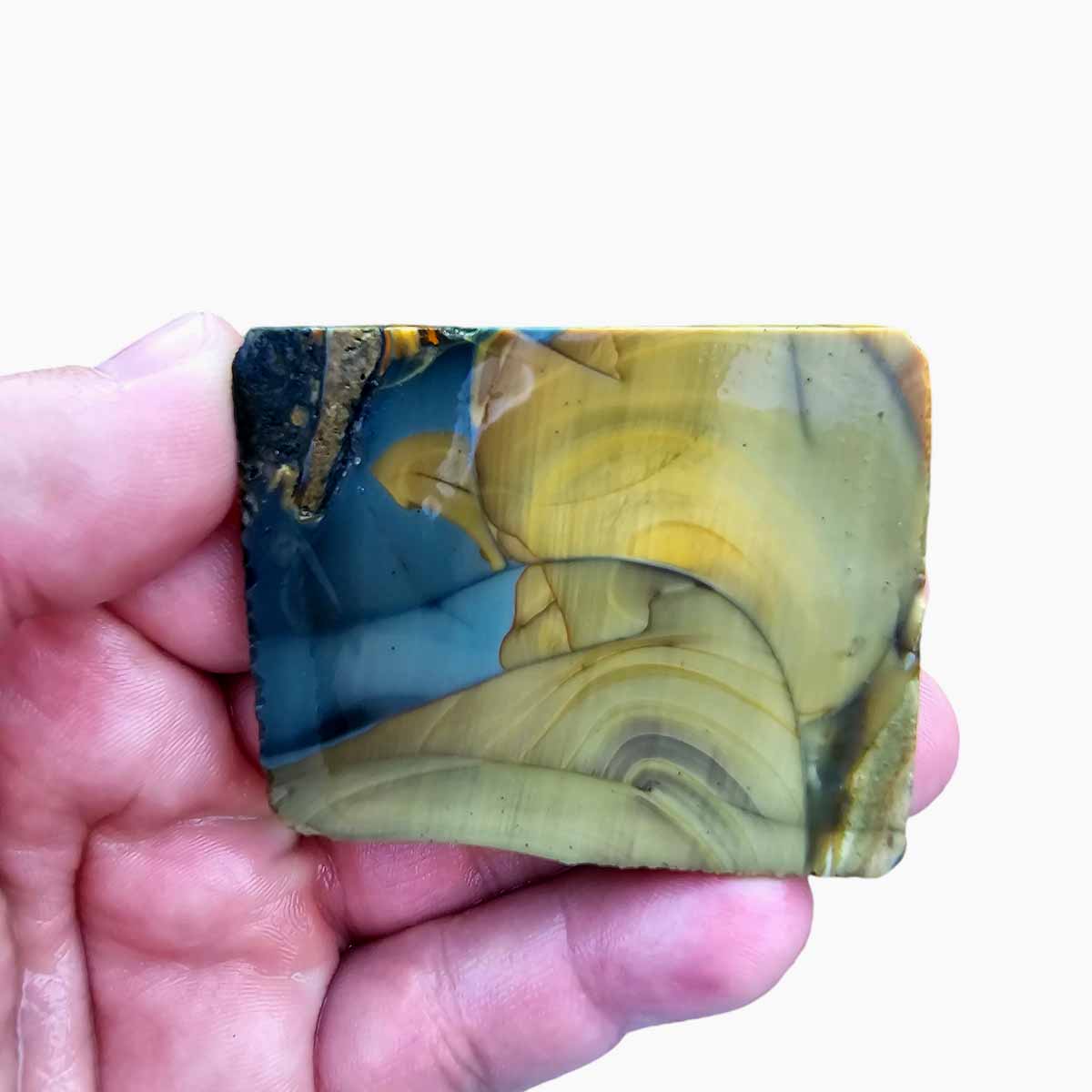 Blue Mountain Jasper Slab  Lapidary Stone Slab