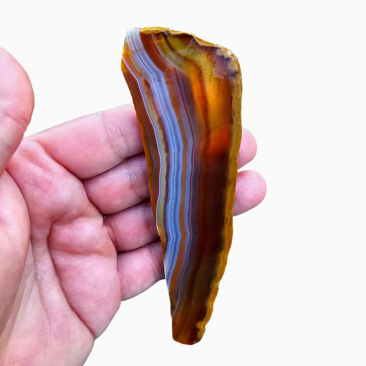 Brazilian Agate Slab  Lapidary Stone Slab