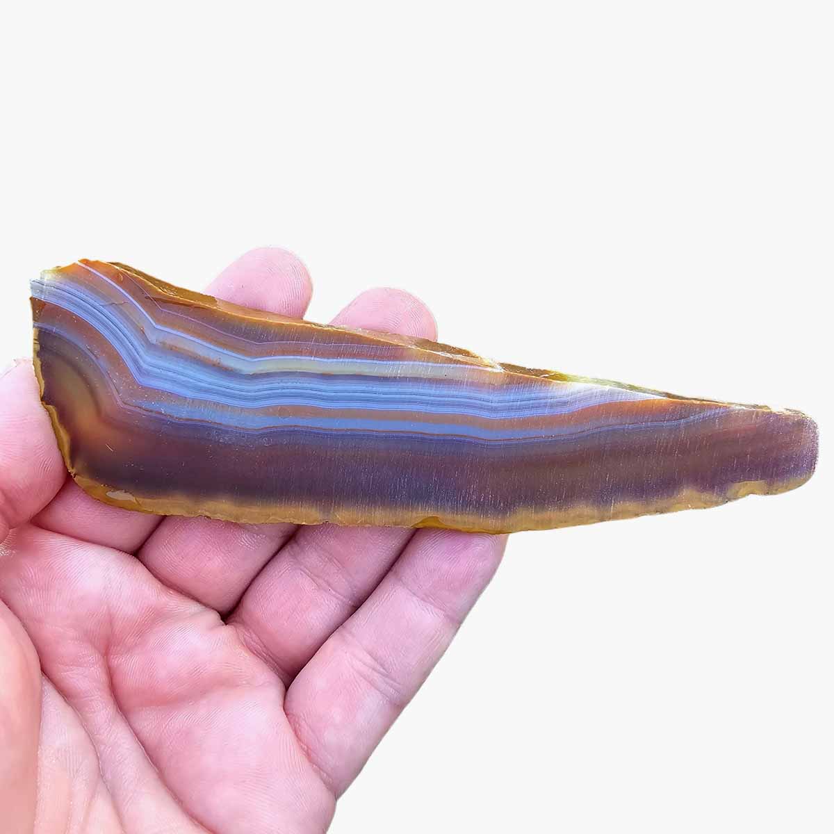 Brazilian Agate Slab  Lapidary Stone Slab