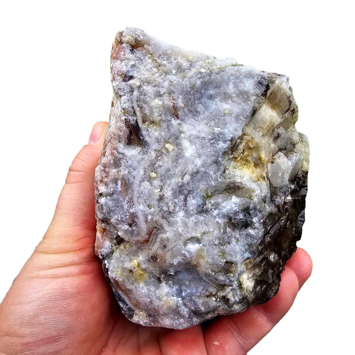 Old Vein Lace Agate Rough Chunk!