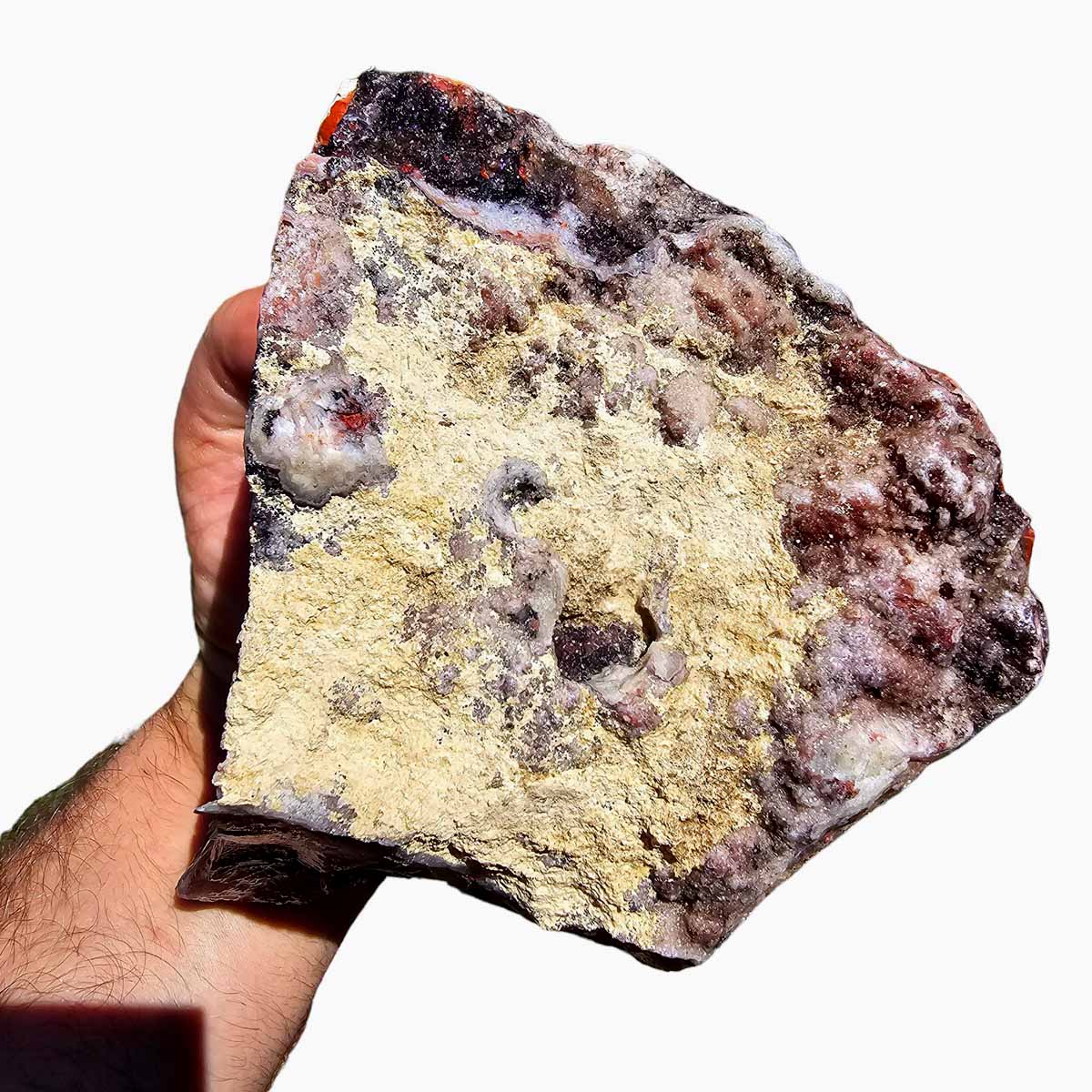 Crazy Lace Agate Lapidary Rough Chunk