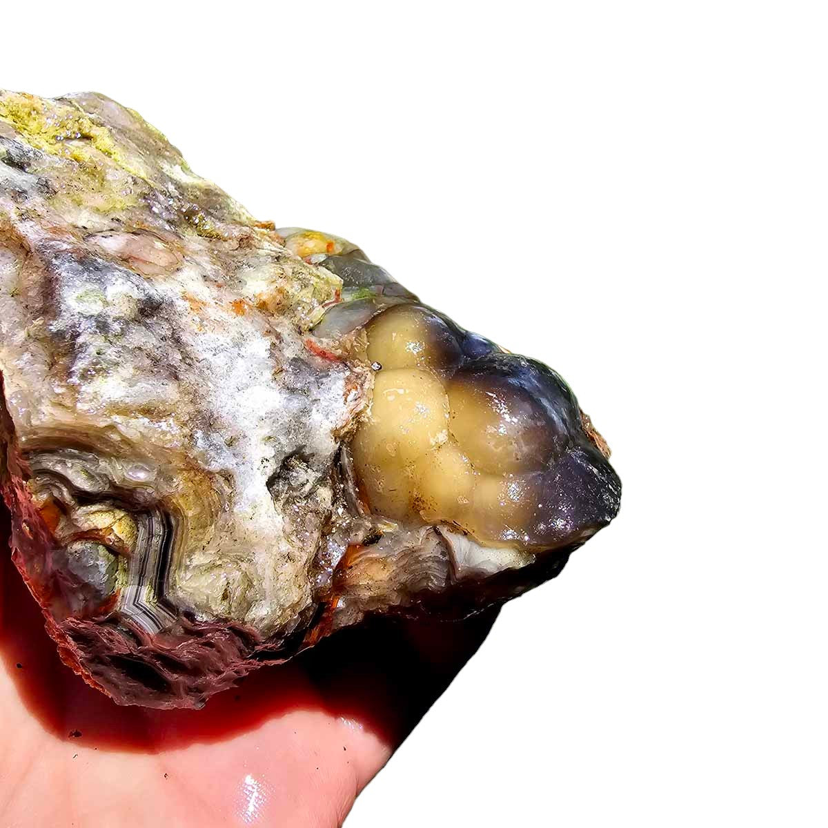 Crazy Lace Agate Lapidary Rough Chunk!