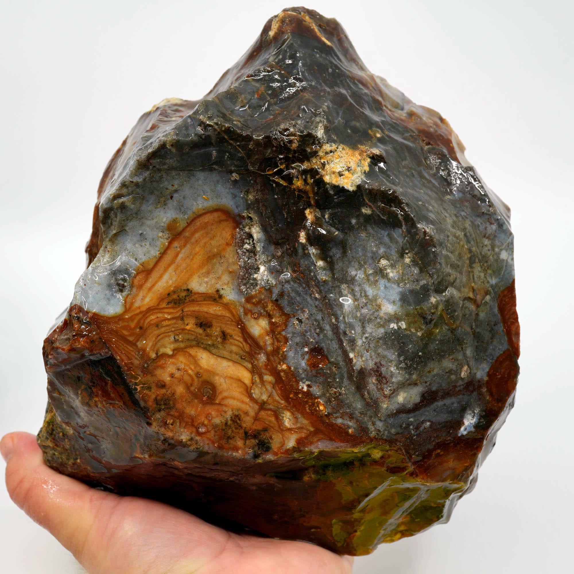 Paiute Jasper Rough - Old Stock Rolling Hills