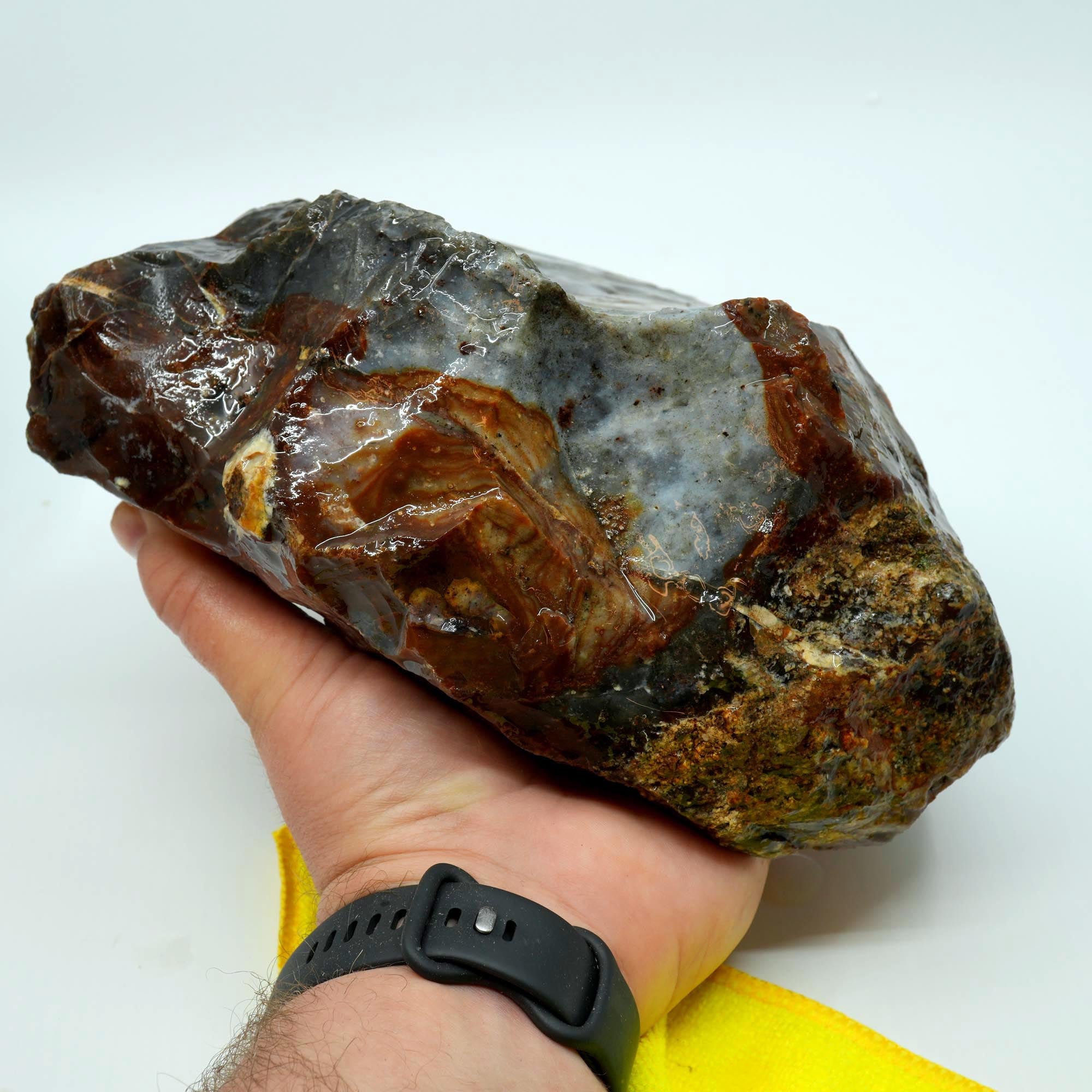 Paiute Jasper Rough - Old Stock Rolling Hills