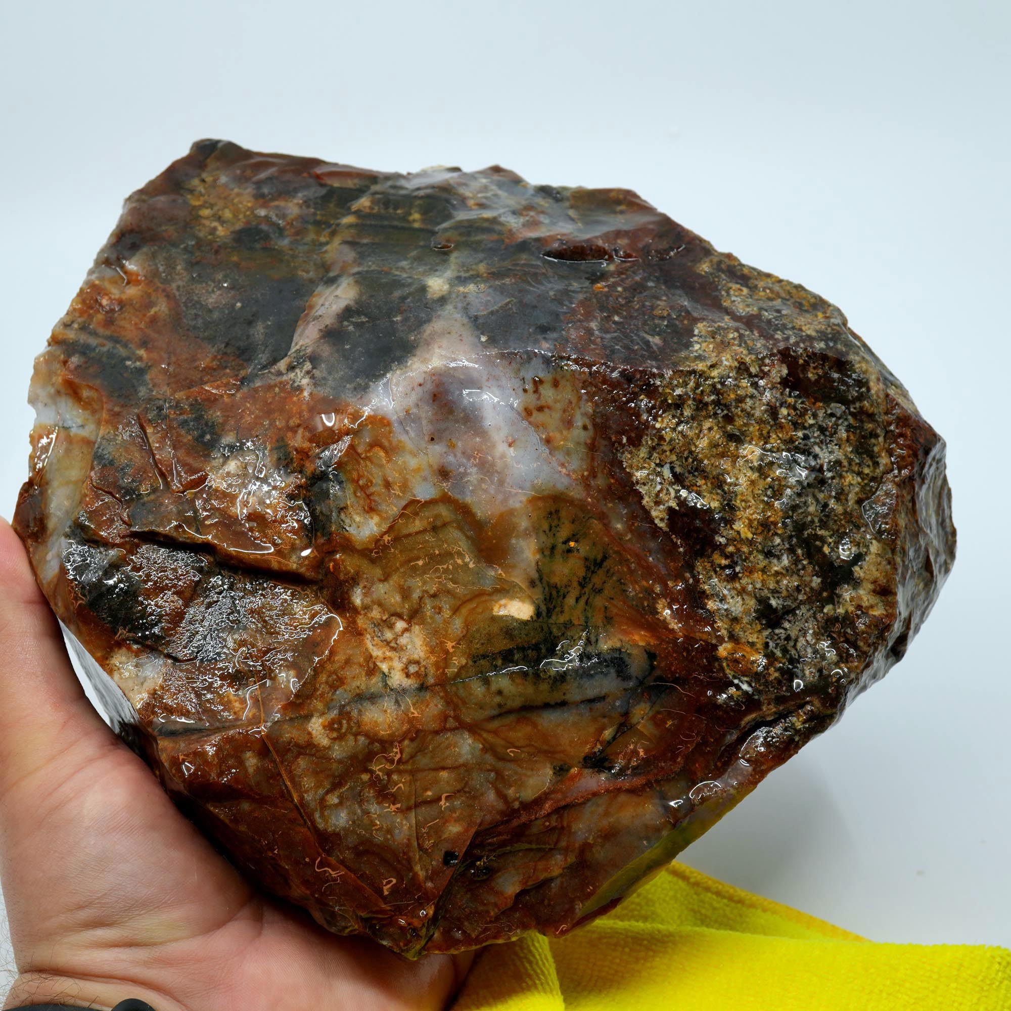 Paiute Jasper Rough - Old Stock Rolling Hills