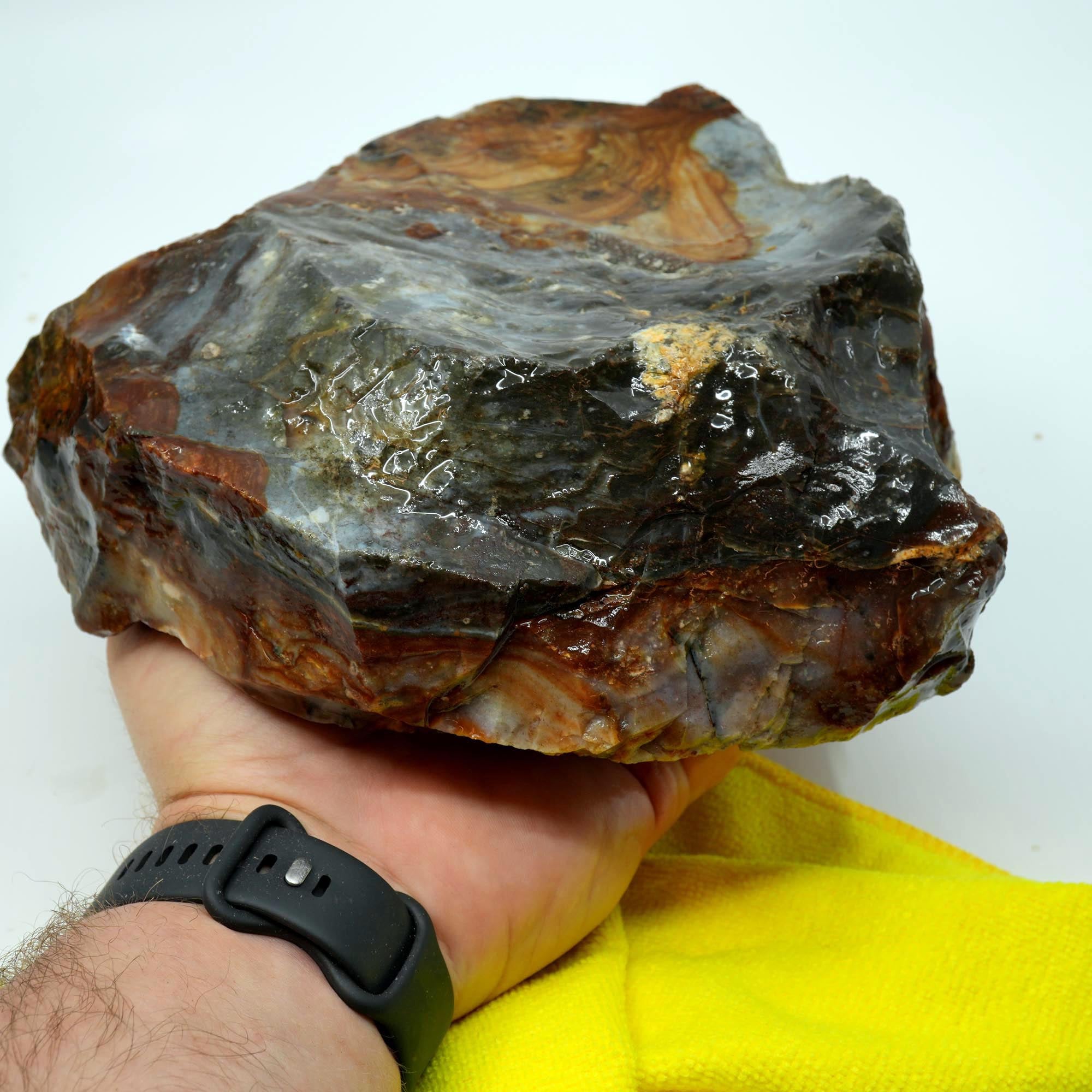 Paiute Jasper Rough - Old Stock Rolling Hills