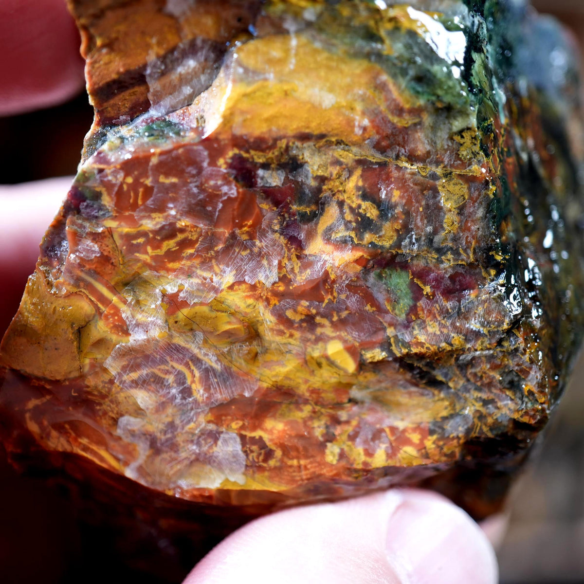 Tumbling-Trimmer Kaleidoscope Jasper Rough Flatrate
