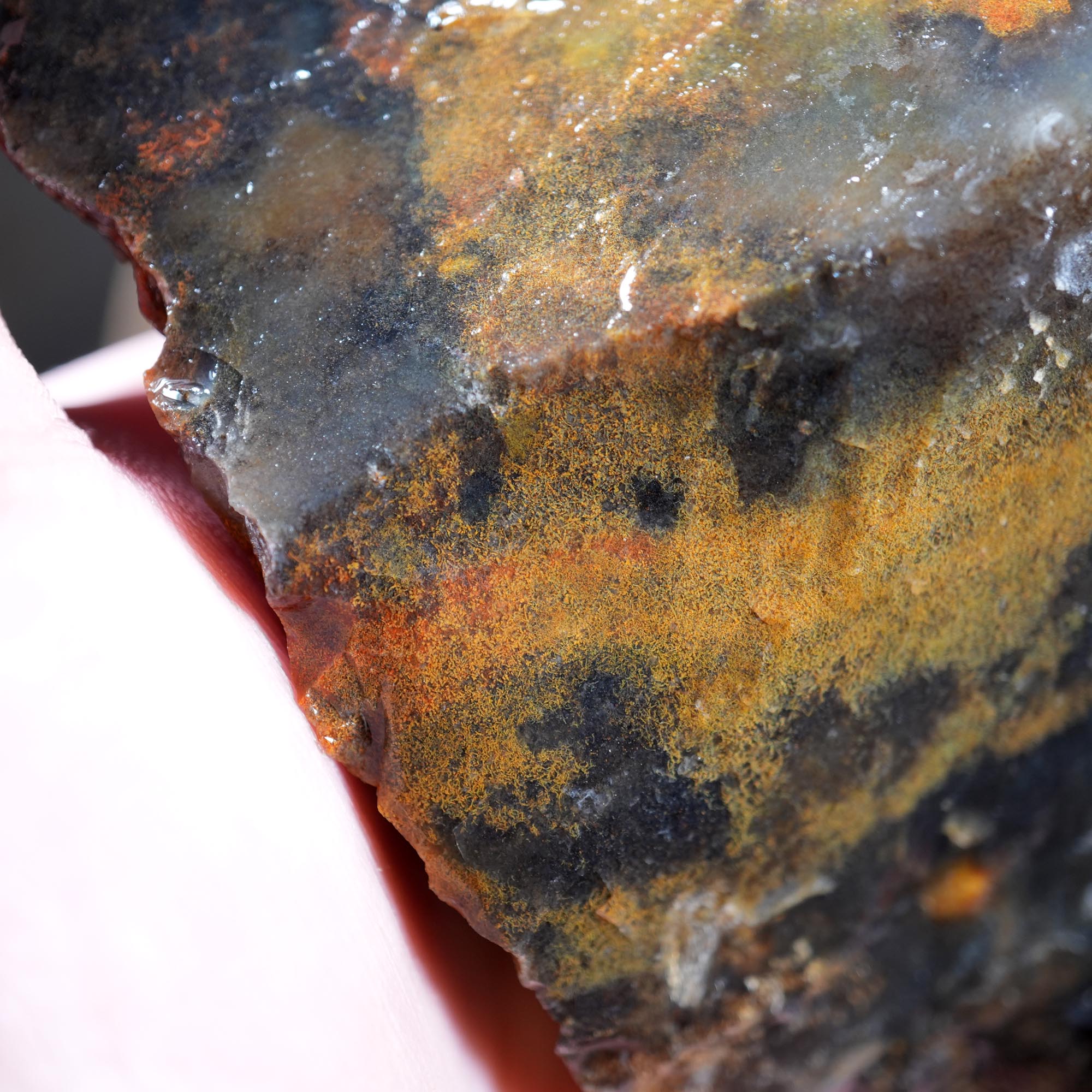 Ochoco Sunset Jasper Rough Flatrate - Rare Oregon Variety Box