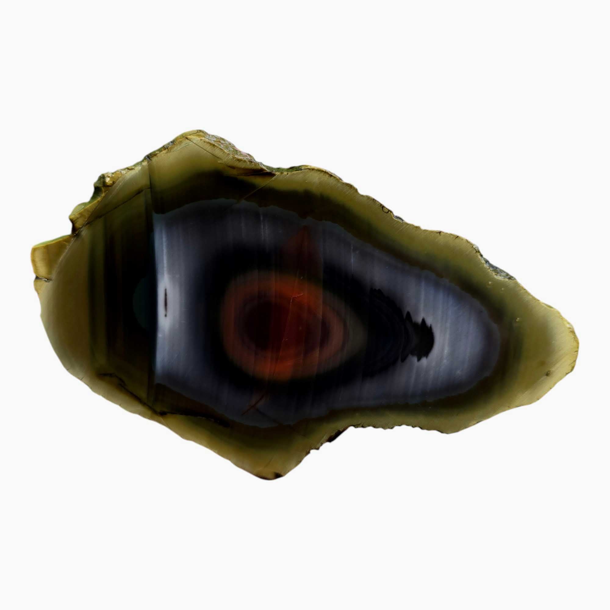 Royal Imperial Jasper Slab Lapidary Stone Slice Cut Rock