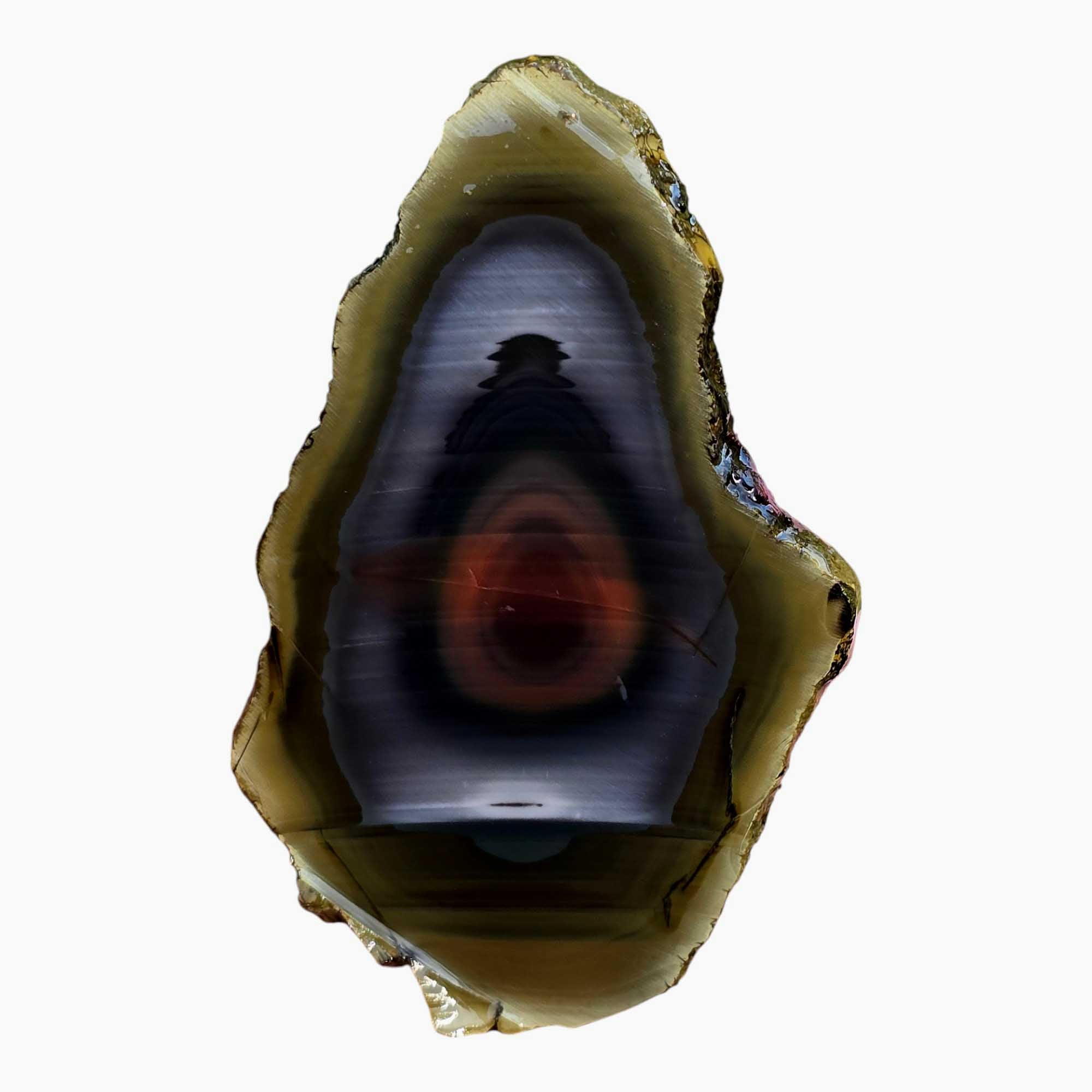 Royal Imperial Jasper Slab Lapidary Stone Slice Cut Rock