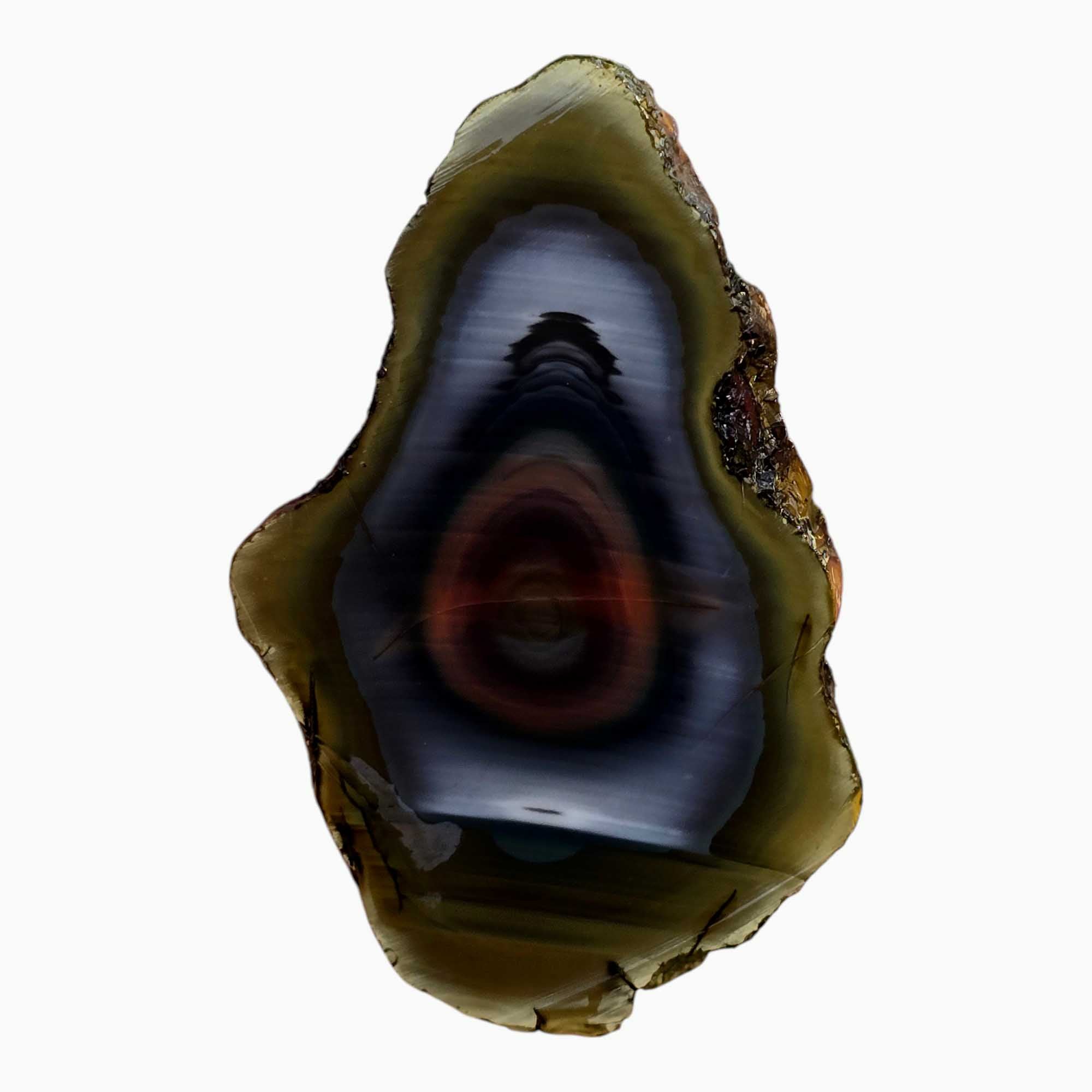 Royal Imperial Jasper Slab Lapidary Stone Slice Cut Rock