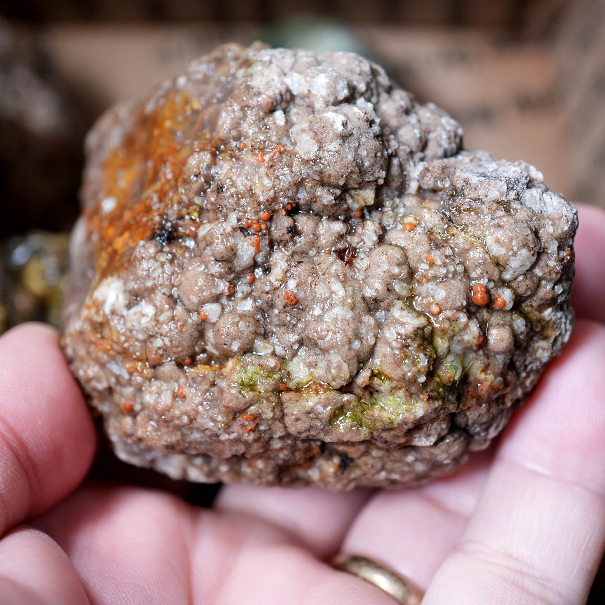 Mix Thundereggs Old Stock Flatrate - Rare Oregon Plume Potential #F369-Photo4