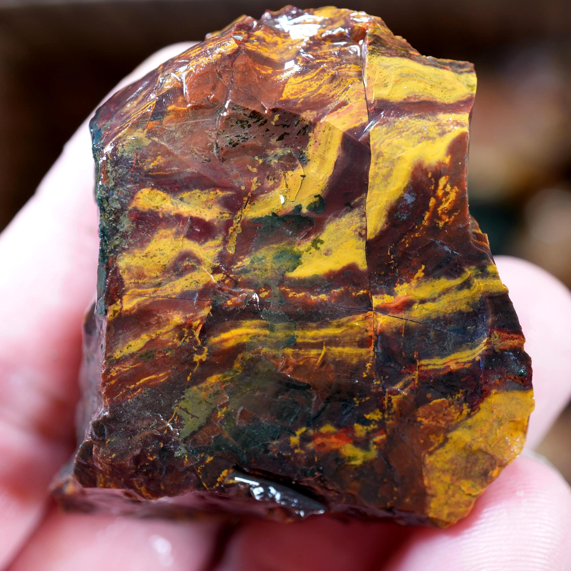 Kaleidoscope Jasper Tumbling Trimmer Flatrate with High Grade
