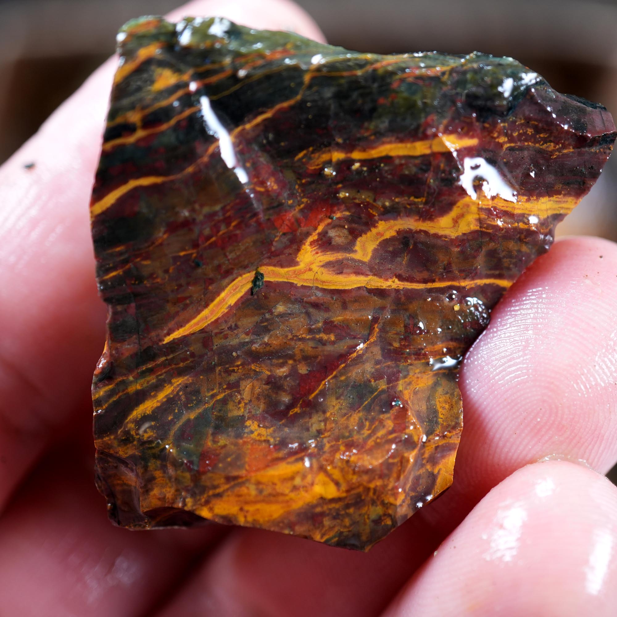 Kaleidoscope Jasper Tumbling Trimmer Flatrate with High Grade