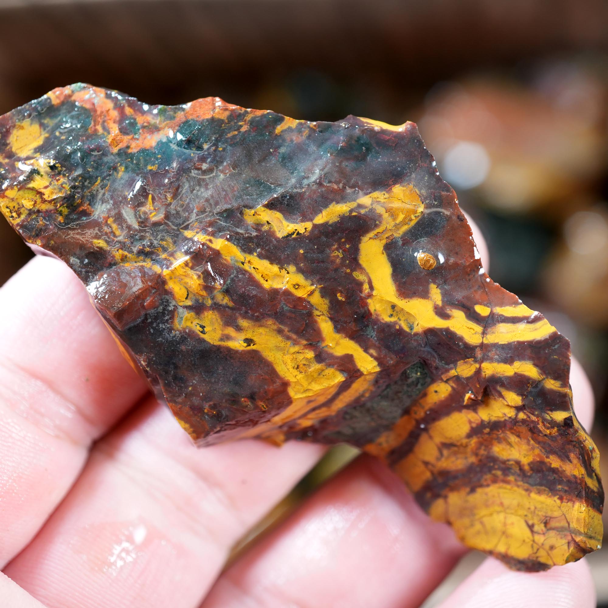 Kaleidoscope Jasper Tumbling Trimmer Flatrate with High Grade