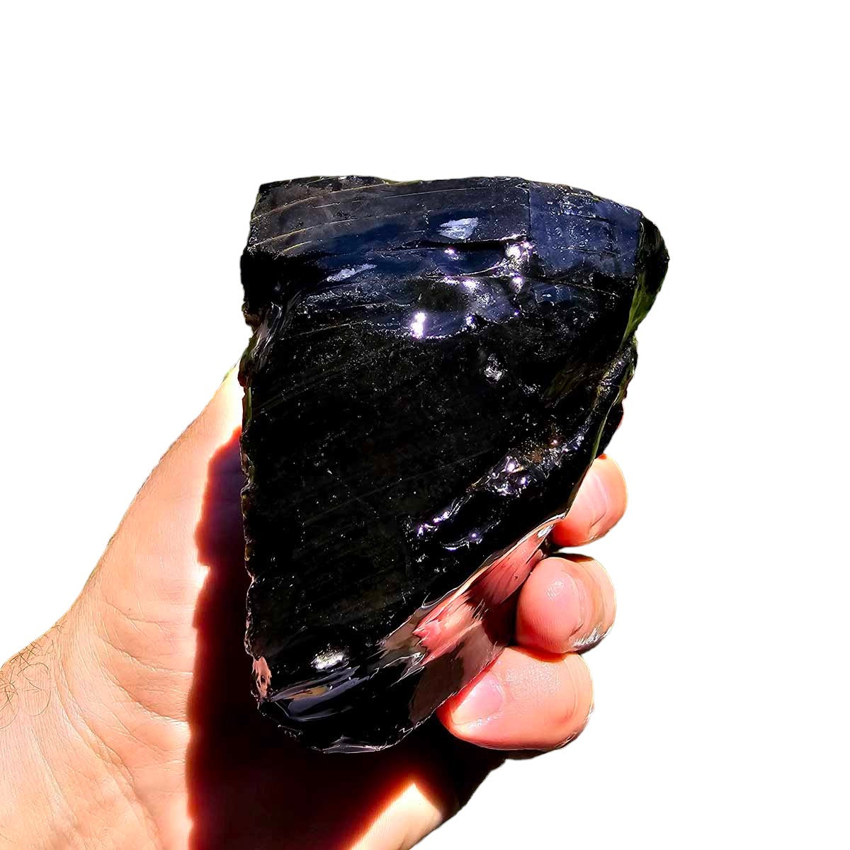 RARE Fire Glass Buttes Obsidian Rough Chunk