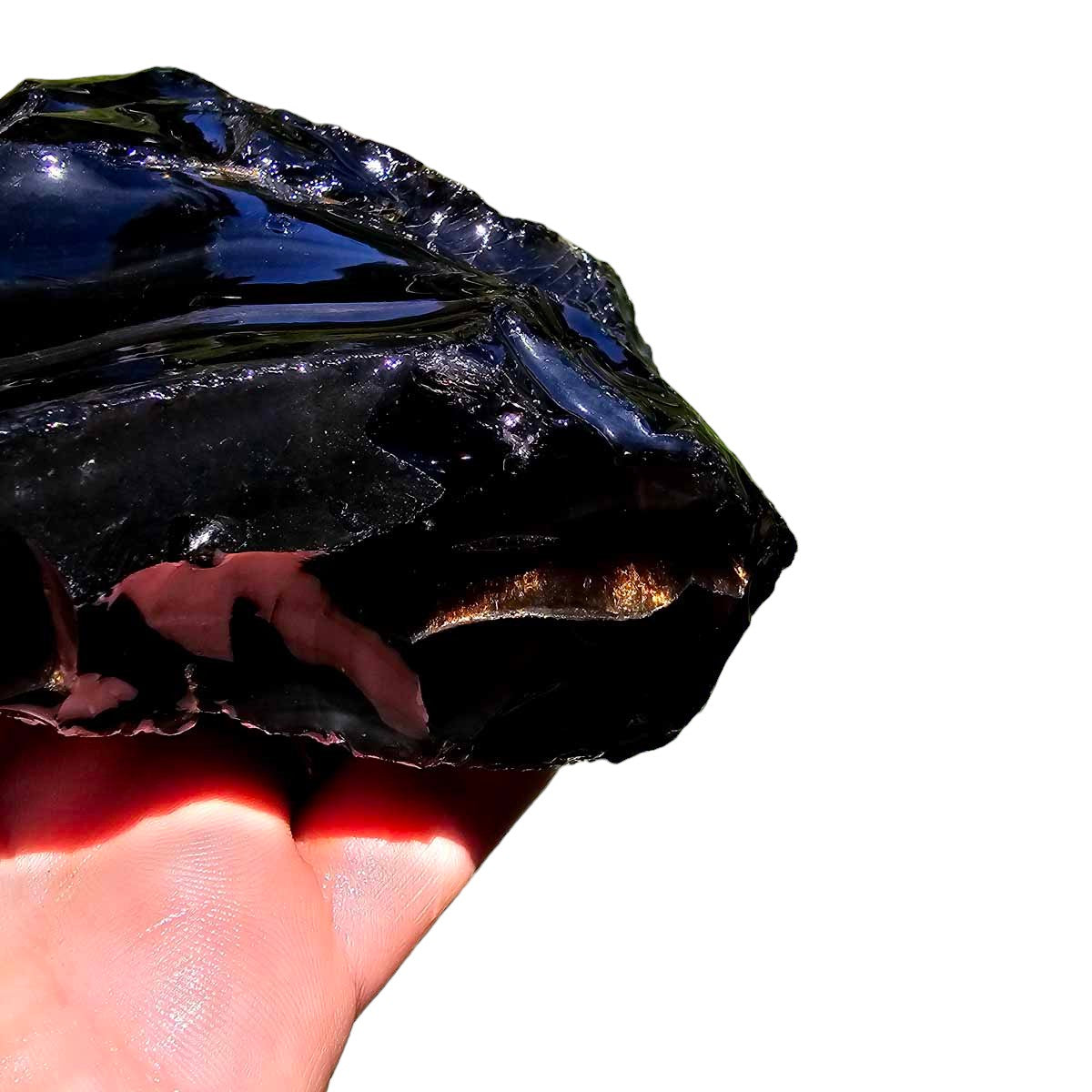 RARE Fire Glass Buttes Obsidian Rough Chunk