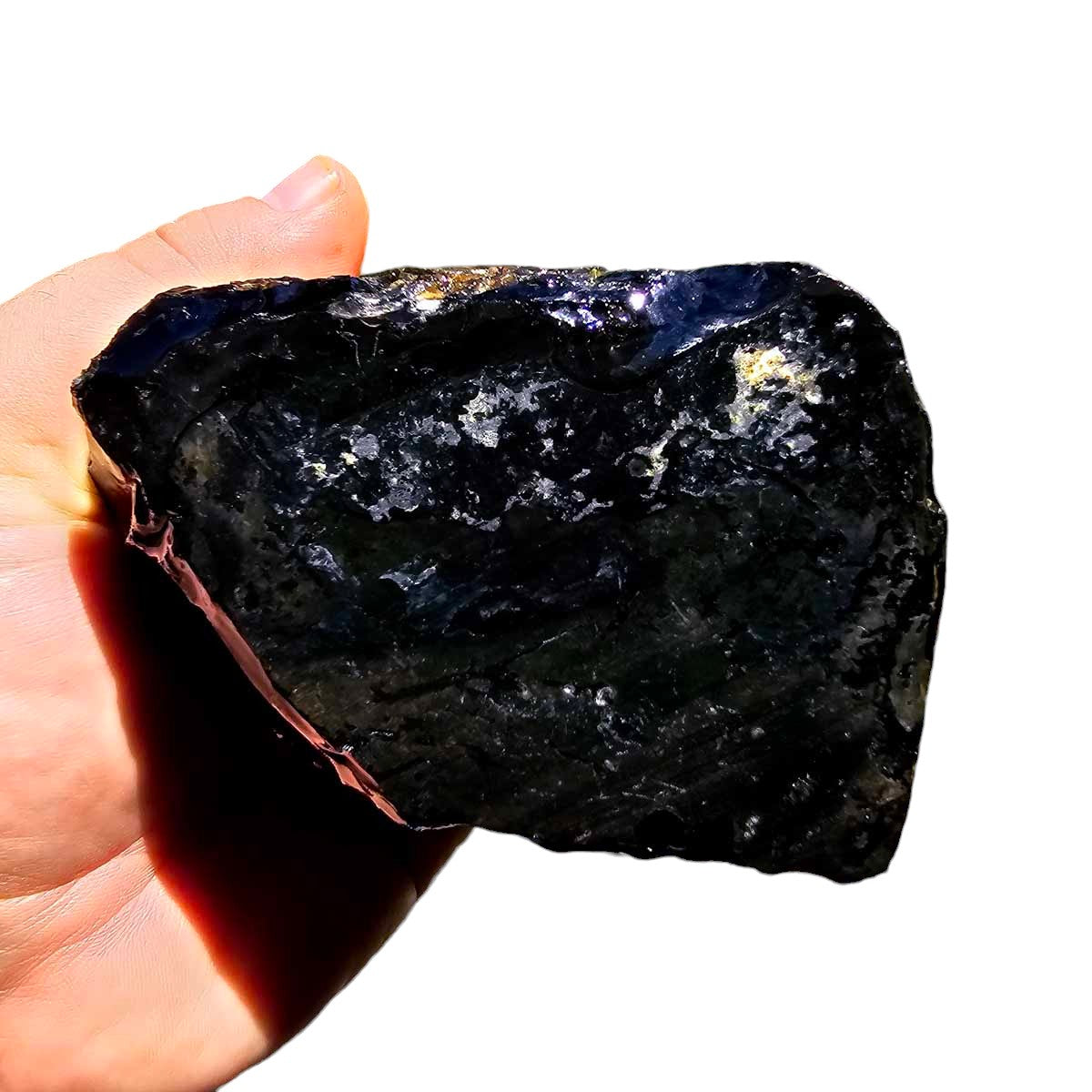 RARE Fire Glass Buttes Obsidian Rough Chunk