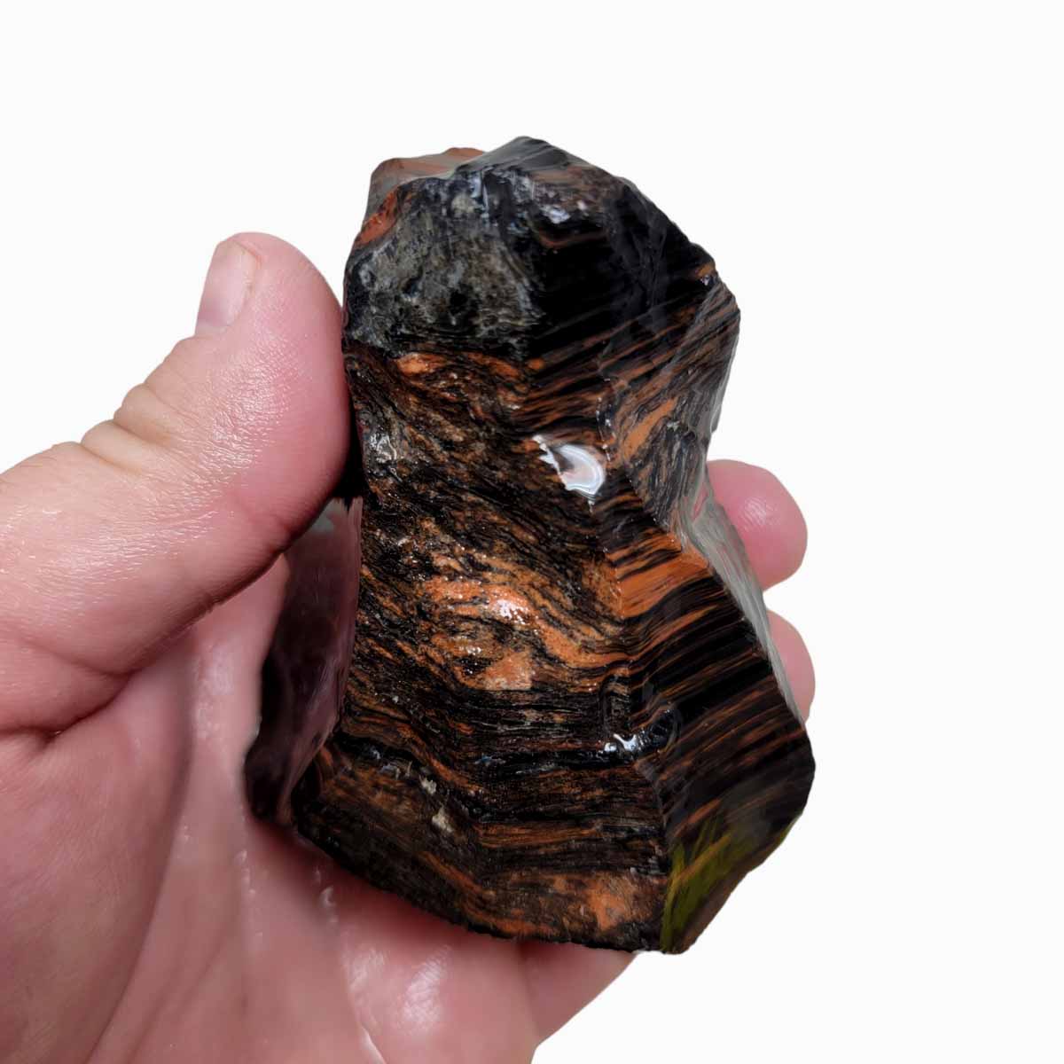 Tri-Flow Obsidian Rough Chunk!