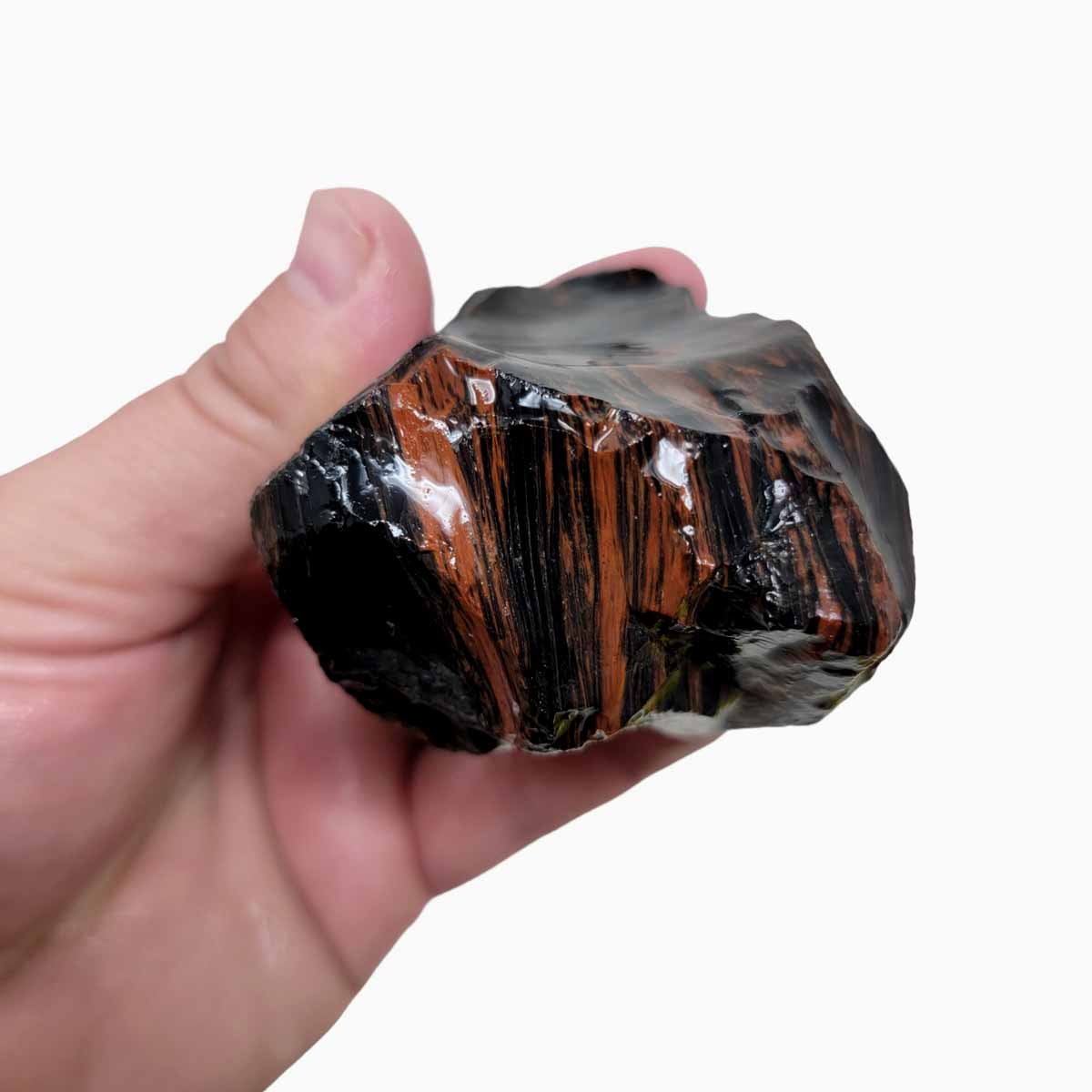 Tri-Flow Obsidian Rough Chunk!