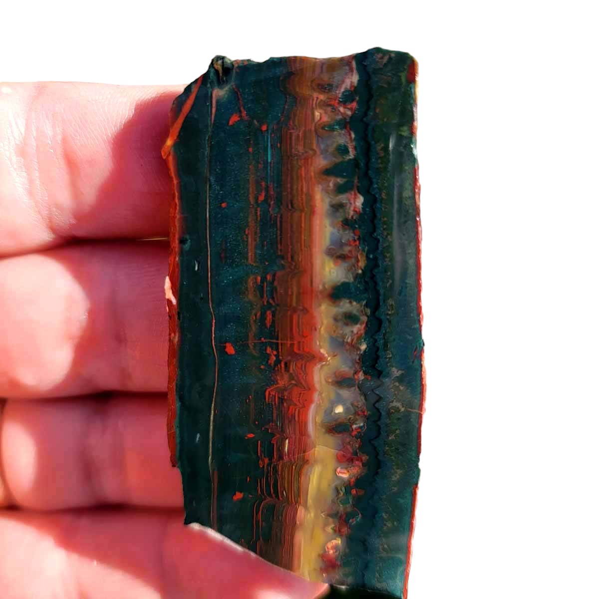 Idaho Sunset Jasper Slab!  Lapidary Stone Slab!