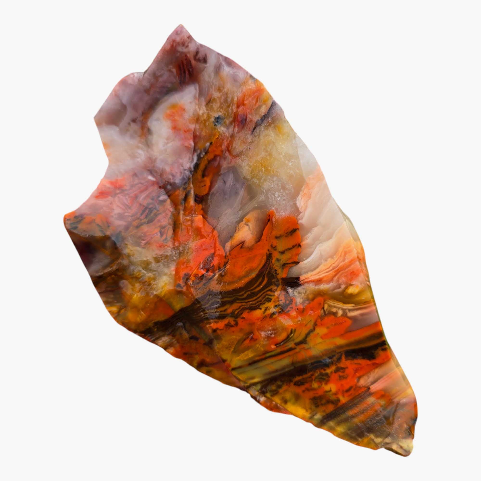 Kowallabe Quartzsite Lapidary Cutting Rough Chunk Stone Cut Face