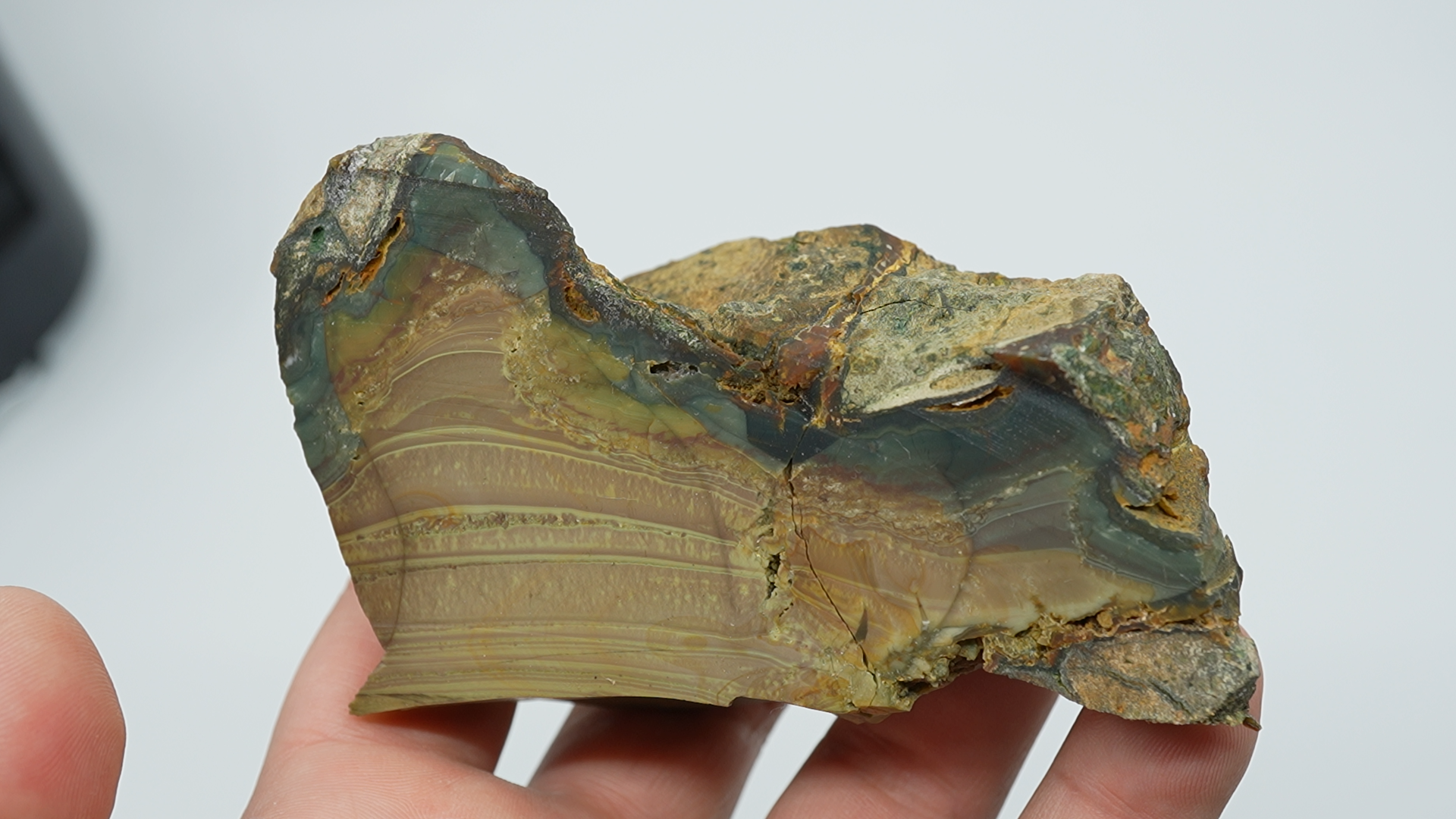 Blue Mountain Jasper - Cut - LC-0035