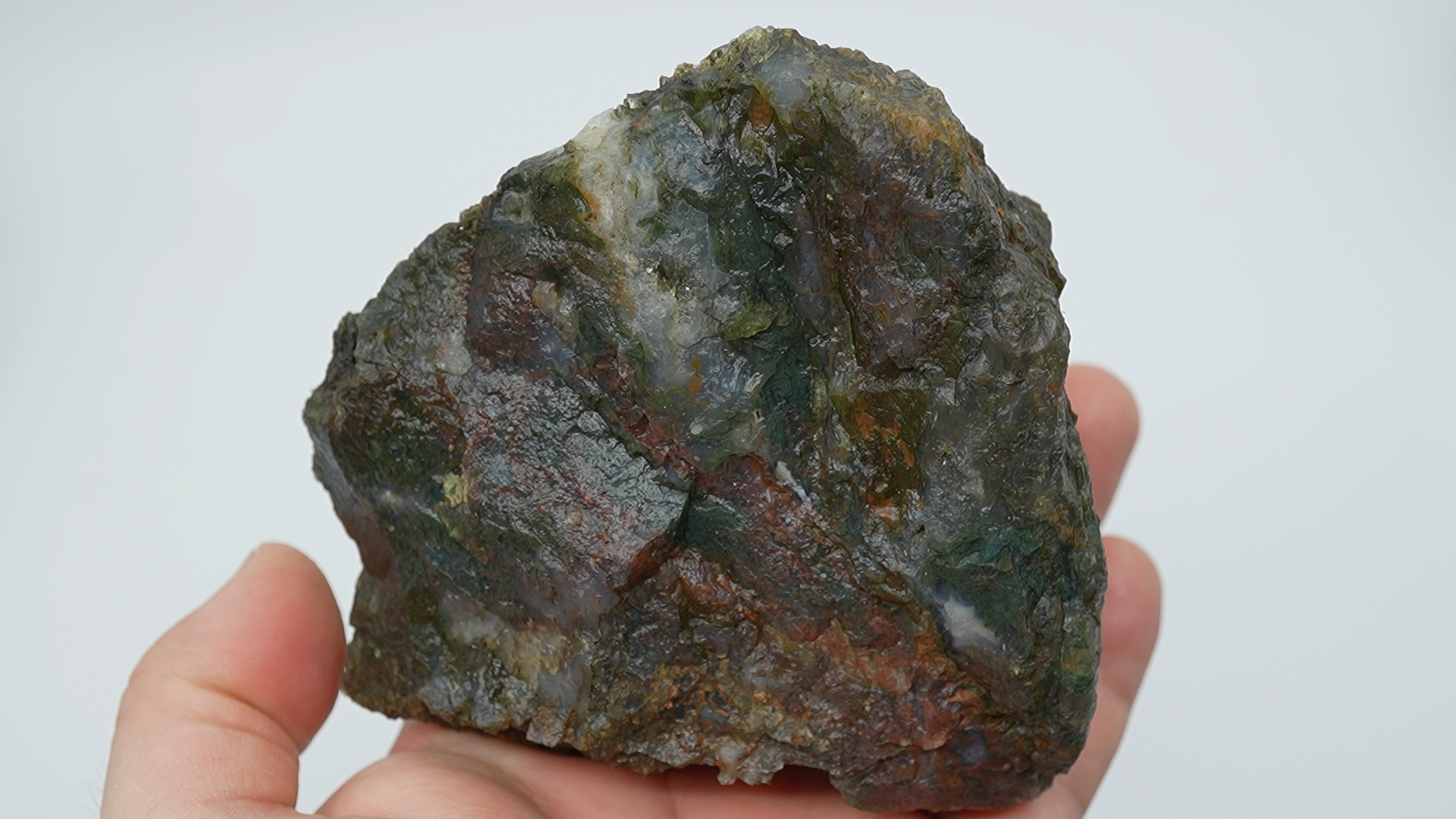 Mixed Stones - Maury Mountain Moss Agate - LC-0066