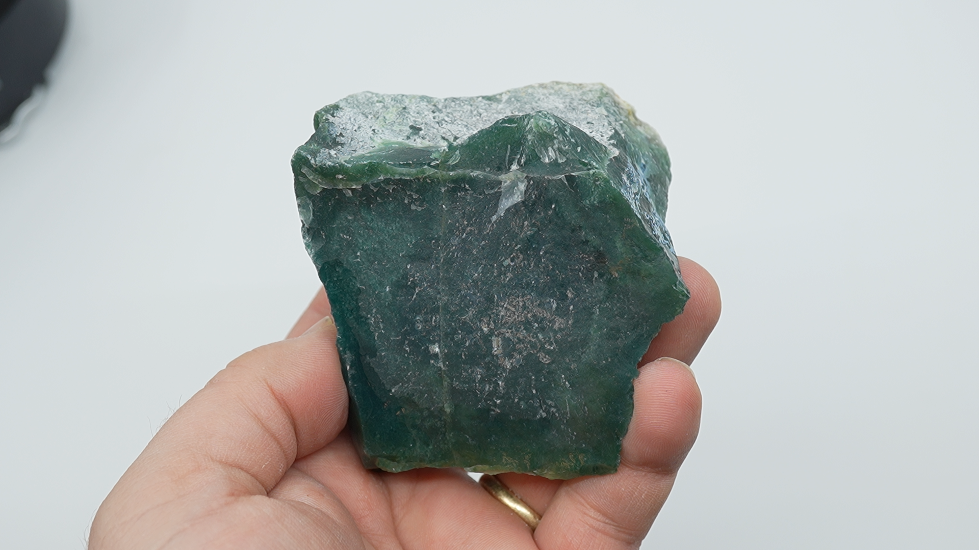 India Tree Moss Agate Rough - LC-0118