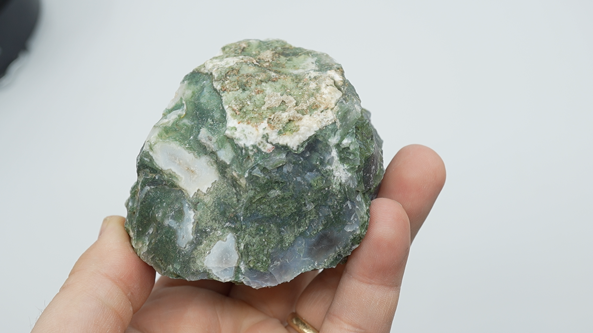 India Tree Moss Agate Rough - LC-0120